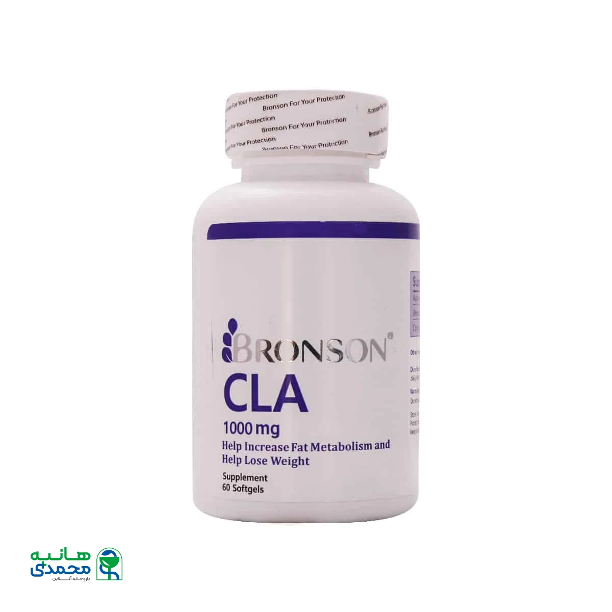 سافت ژل سی ال ای 1000 میلی گرم برونسون - 60