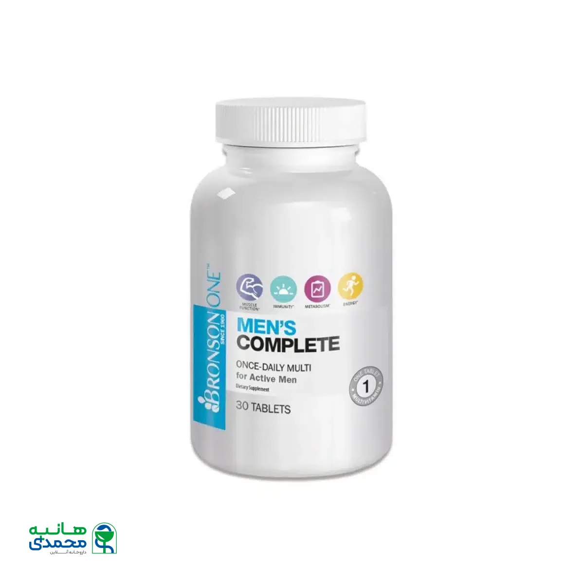 قرص مولتی ویتامین منز کامپلیت برونسون 30 عدد