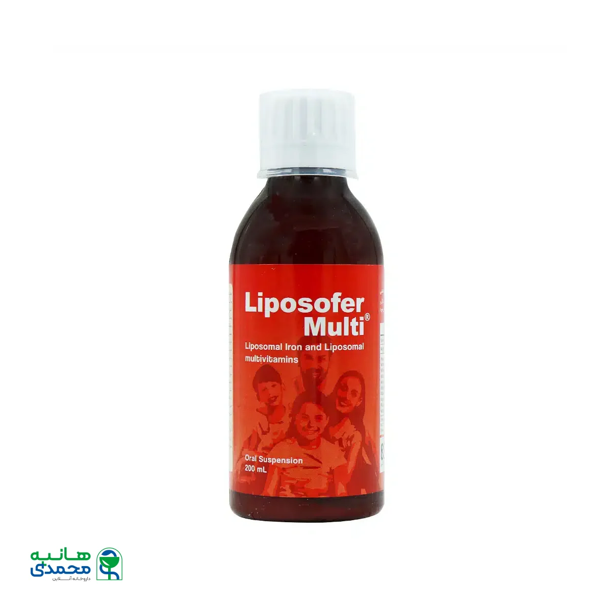 شربت لیپوزوفر مولتی بی اس کی 200 میلی لیتر