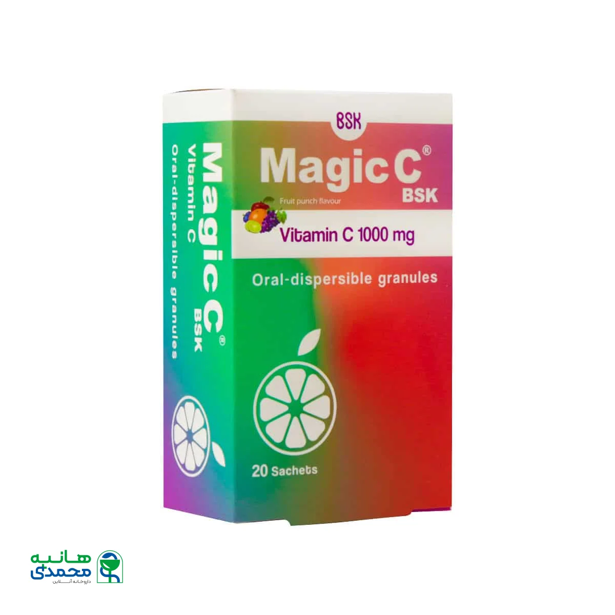 ساشه مجیک ویتامین C 1000 میلی گرم بی اس کی