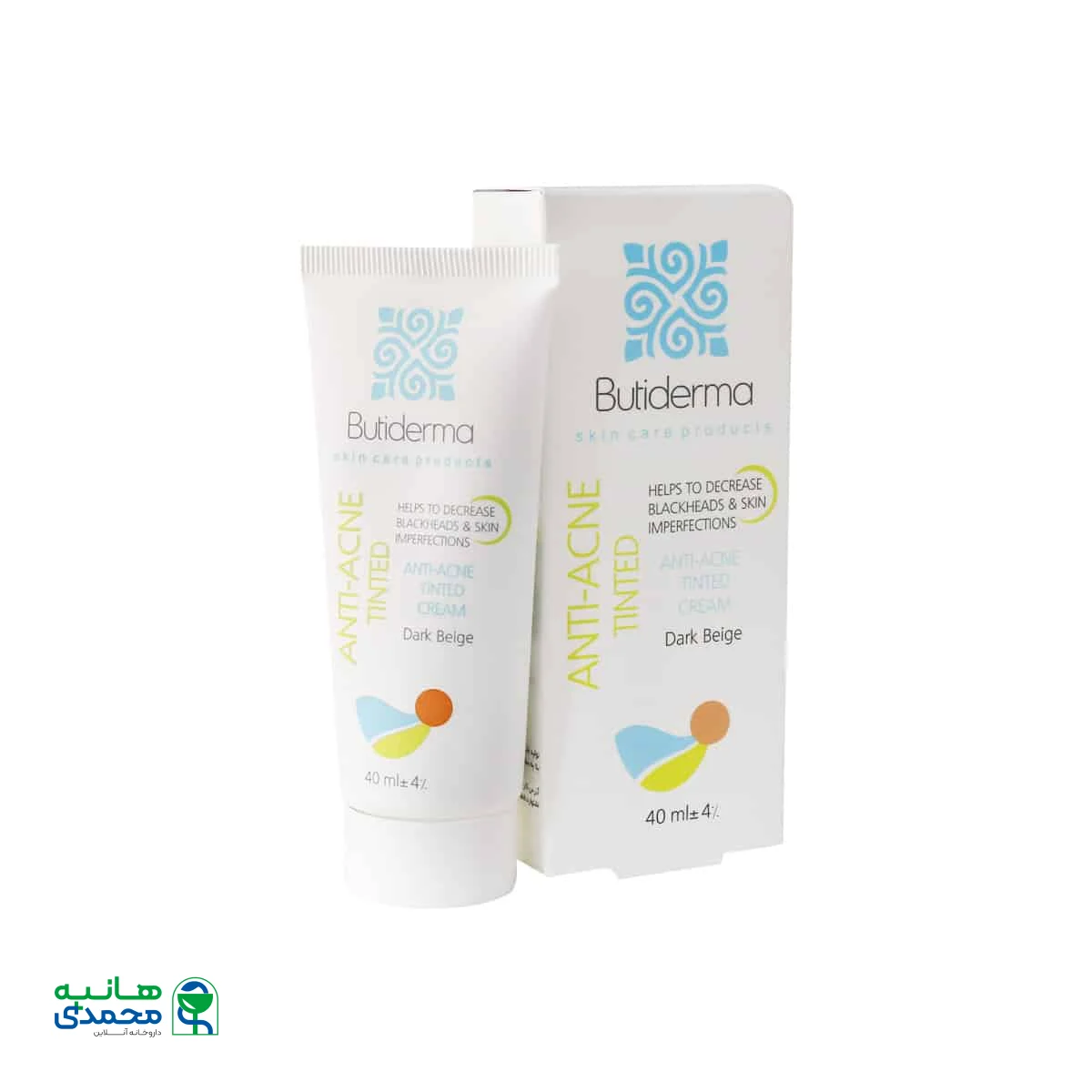 کرم ضد جوش رنگی بیوتی درما