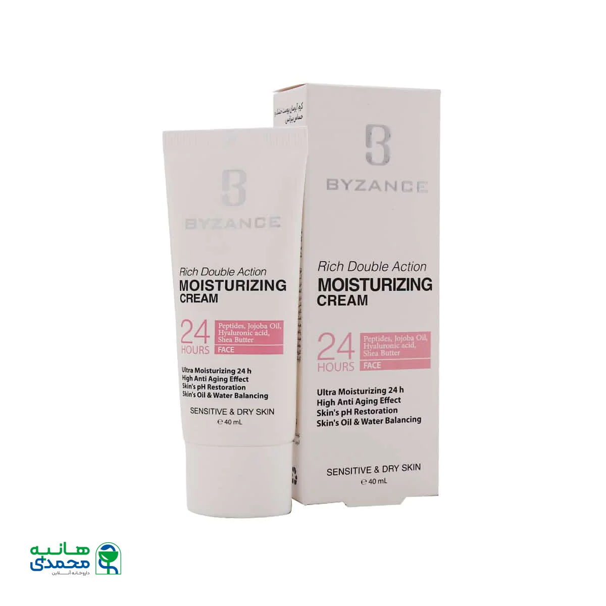 کرم آبرسان پوست خشک و حساس بیزانس