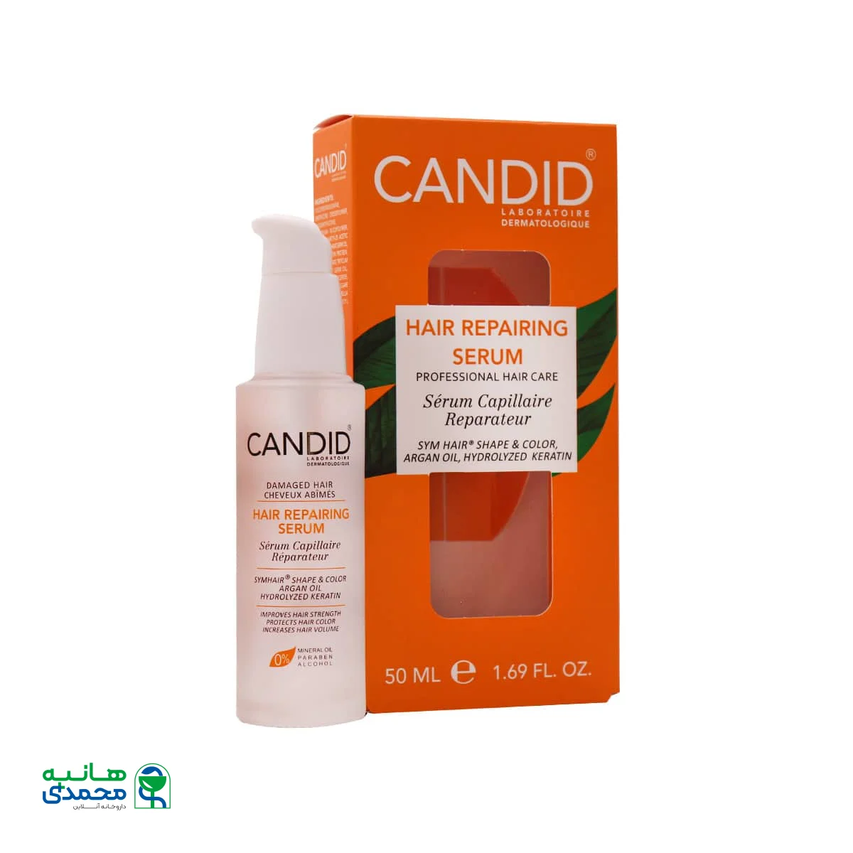 سرم ترمیم کننده مو تک فاز کاندید
