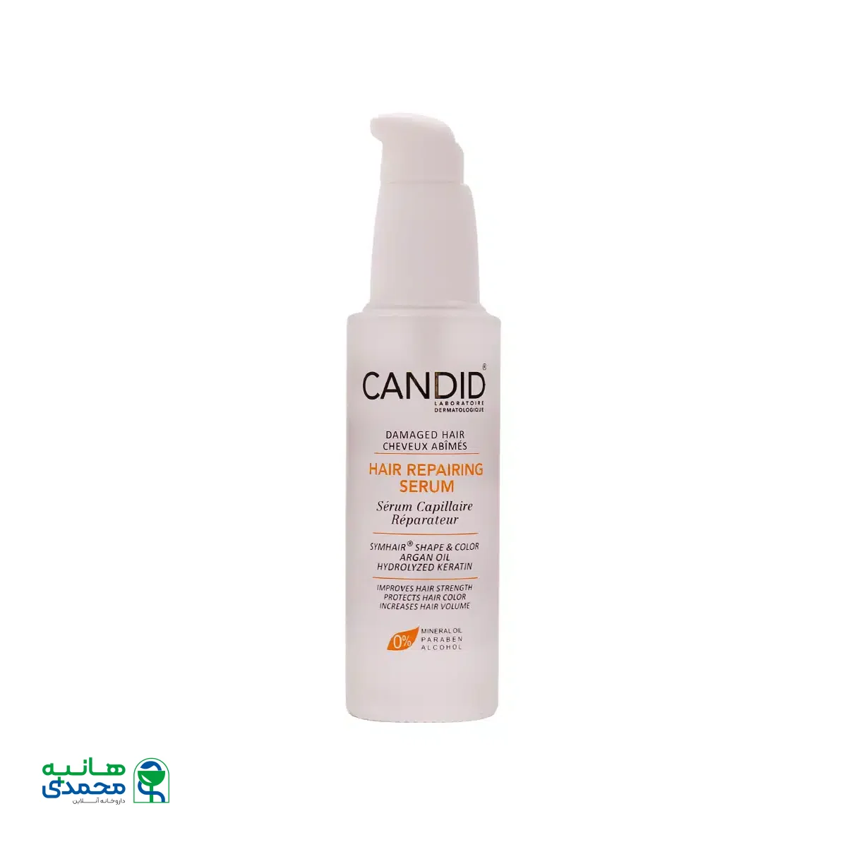 سرم ترمیم کننده مو تک فاز کاندید 50 میلی لیتر