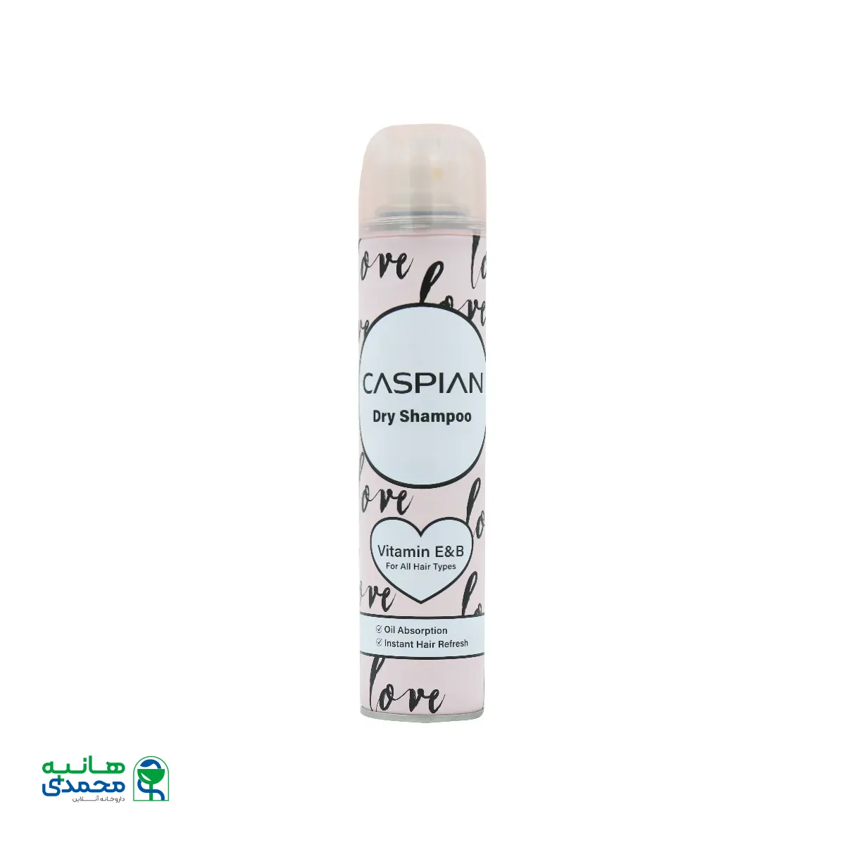 قیمت اسپری شامپو خشک کاسپین
