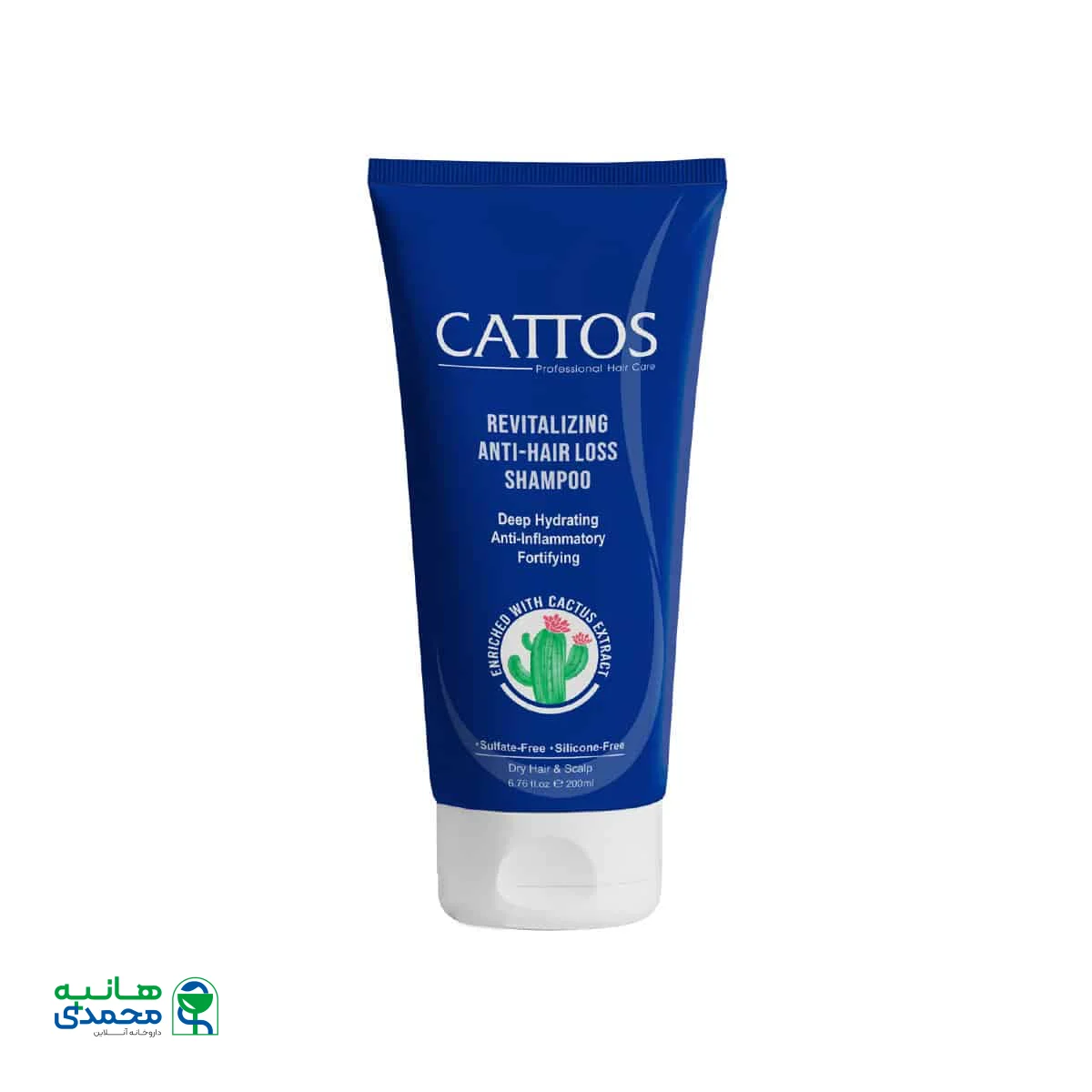 شامپو تقویت کننده و ضد ریزش موهای خشک کاتوس