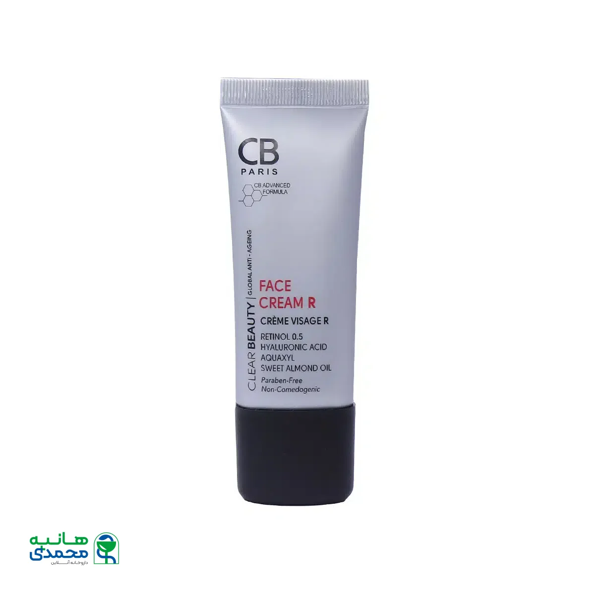 کرم ضد چروک حاوی رتینول مناسب چروک های سطحی صورت سی بی پاریس 30 میلی لیتر