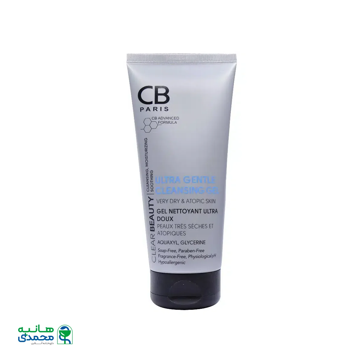 ژل شوینده ملایم پوست خیلی خشک سی بی پاریس 200 میلی لیتر