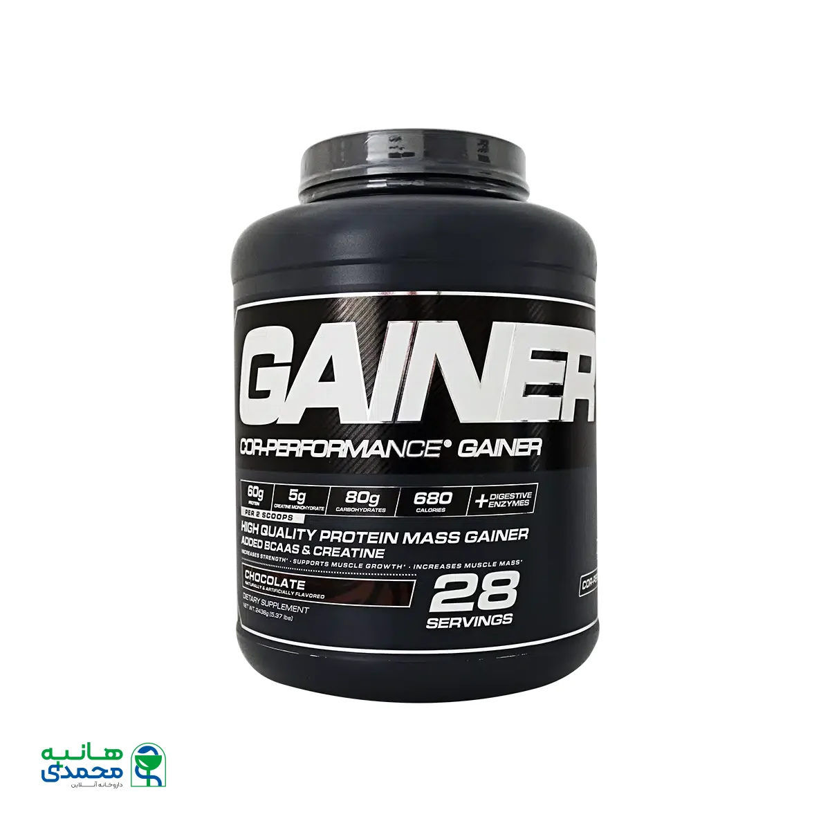 پودر گینر شکلاتی کور پرفورمنس سلوکور ۲۴۳۶ گرم