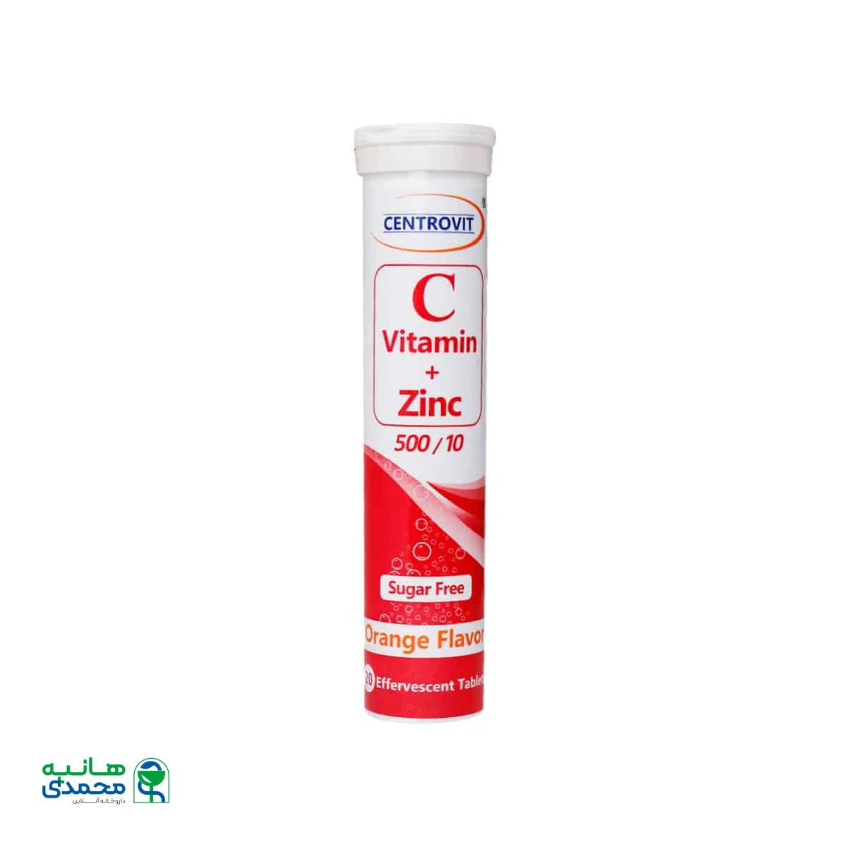قرص جوشان ویتامین C 500 و زینک سنتروویت