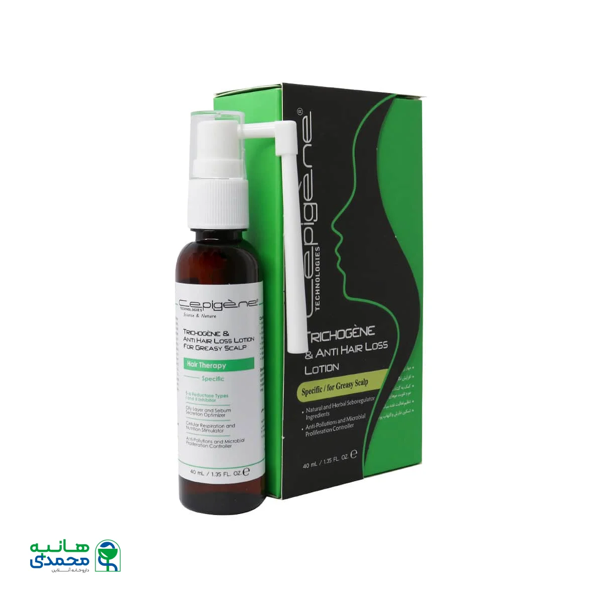 محلول تقویت کننده مو سپیژن مناسب موهای چرب