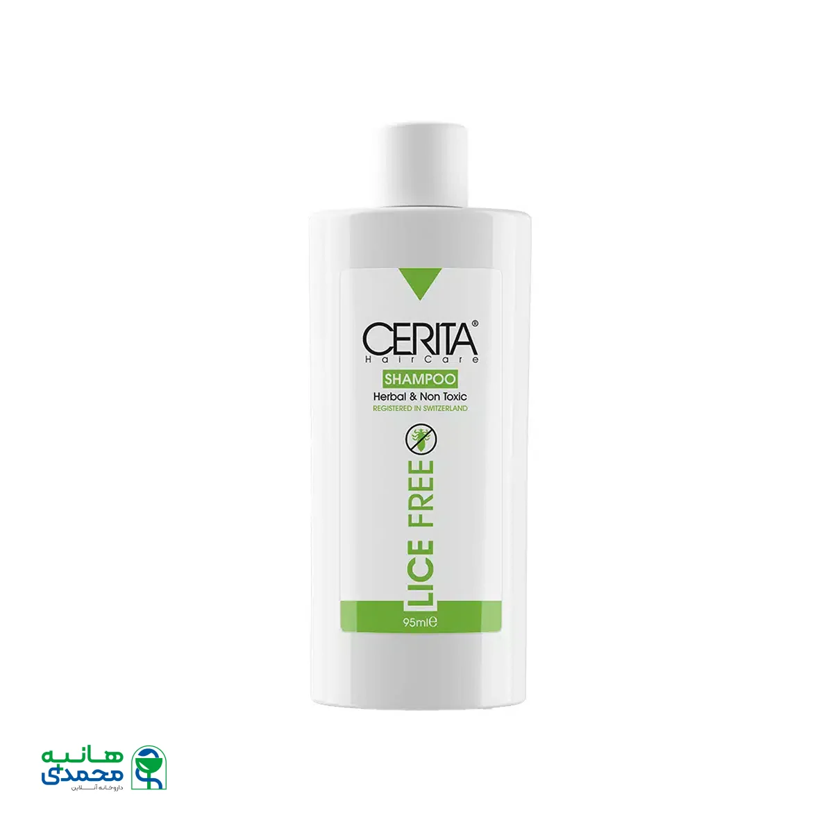 شامپو ضد شپش لایس فری سریتا مناسب انواع مو 95 میلی لیتر