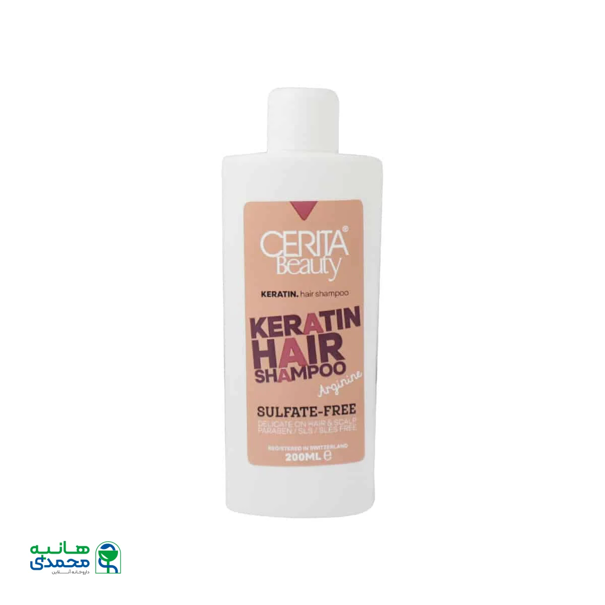 شامپو فاقد سولفات موهای کراتینه سریتا