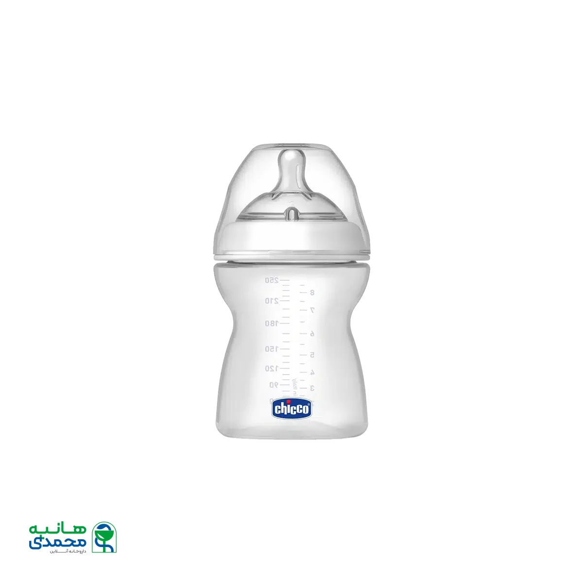 شیشه شیر استپ آپ ۴+ چیکو کد ۸۰۷۲۵ مناسب نوزادان بالای ۴ ماه
