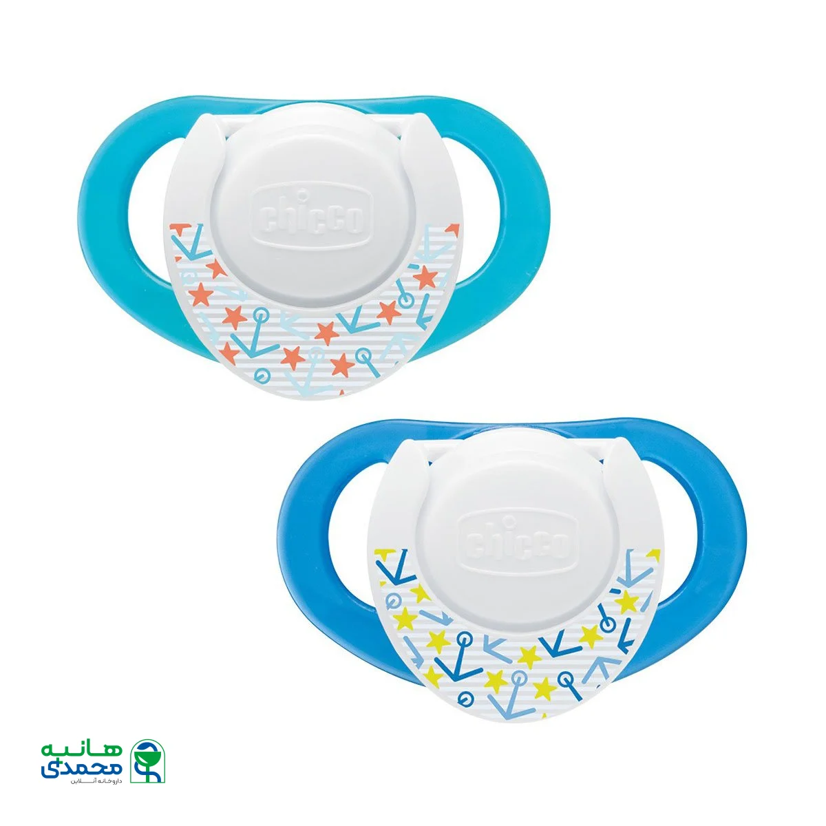 پستانک فیزیو کامپکت دو عددی چیکو مناسب 6 تا 12 ماه