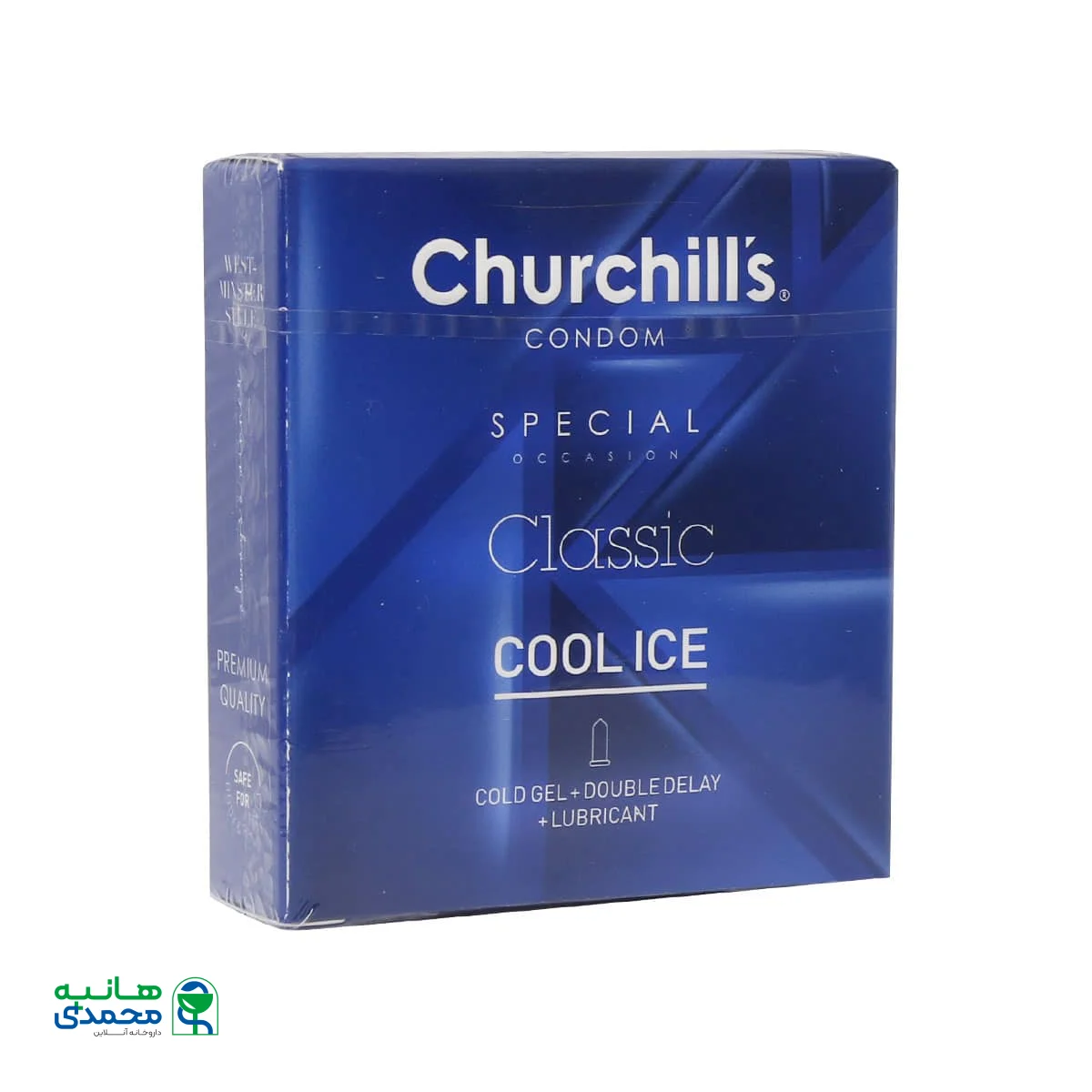 کاندوم با فرم بدنه ساده چرچیلز مدل Classic