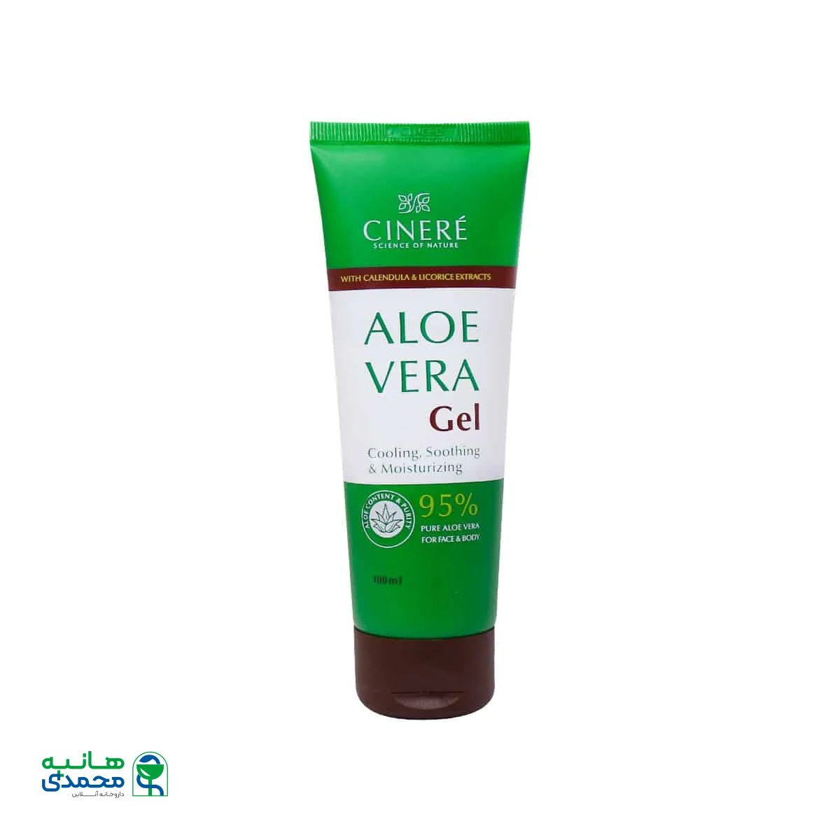 ژل آلوئه ورا سینره مرطوب کننده پوست