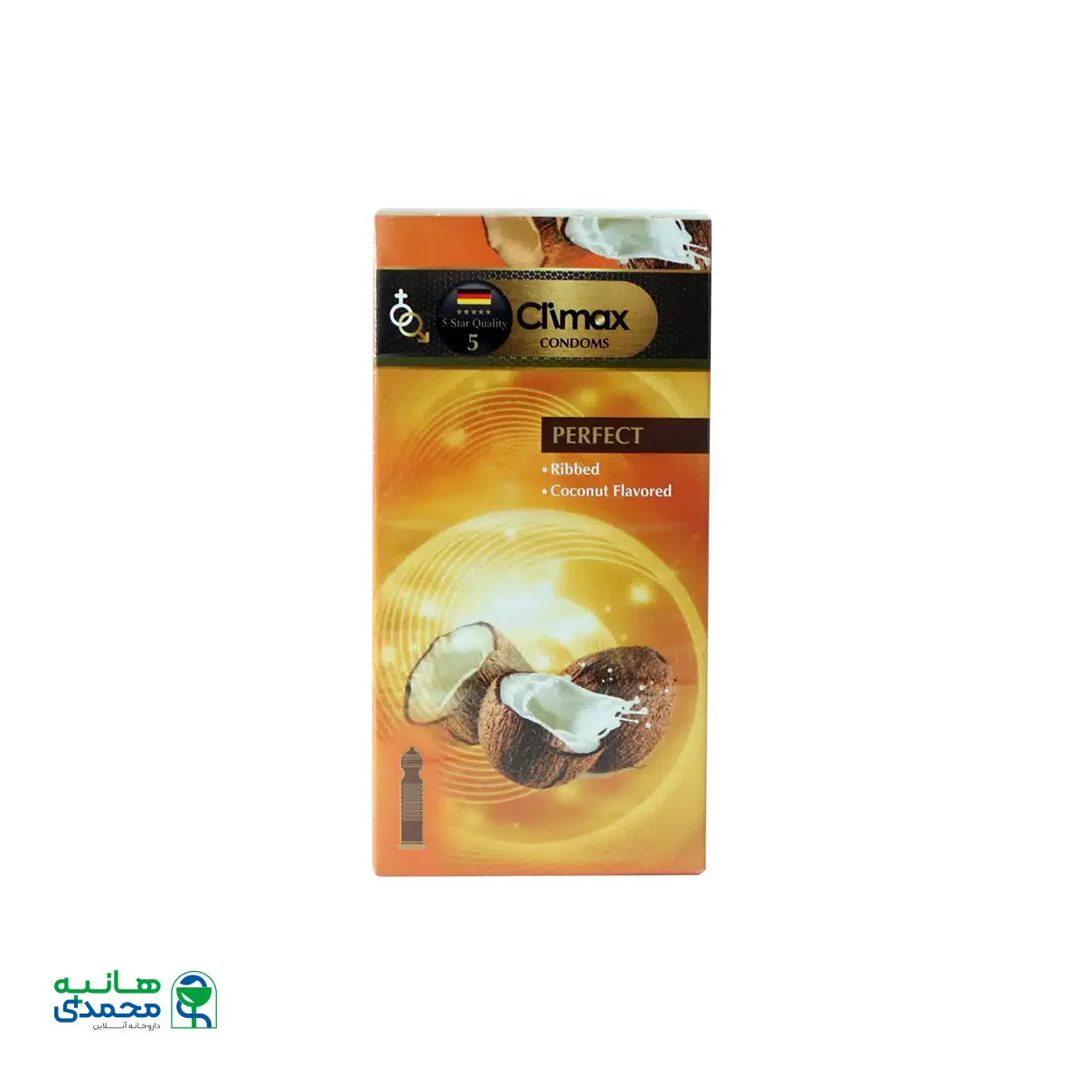 کاندوم شیاردار کلایمکس مدل Perfect بسته ۱۲ عددی