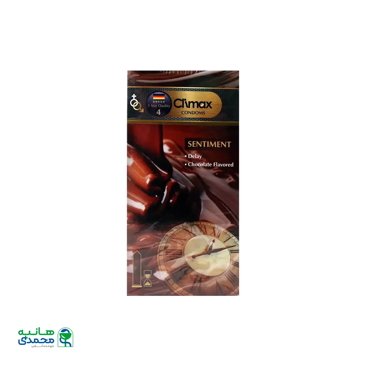 کاندوم کلایمکس مدل Sentiment بسته ۱۲ عددی