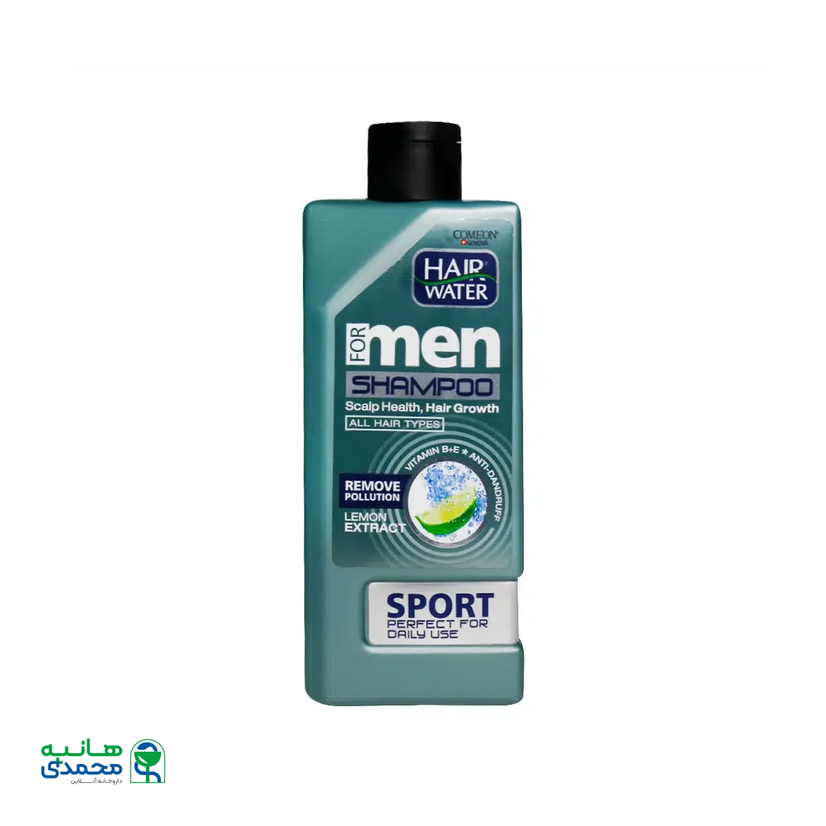 شامپو ضد شوره مردانه کامان مدل SPORT حجم 410 میلی لیتر