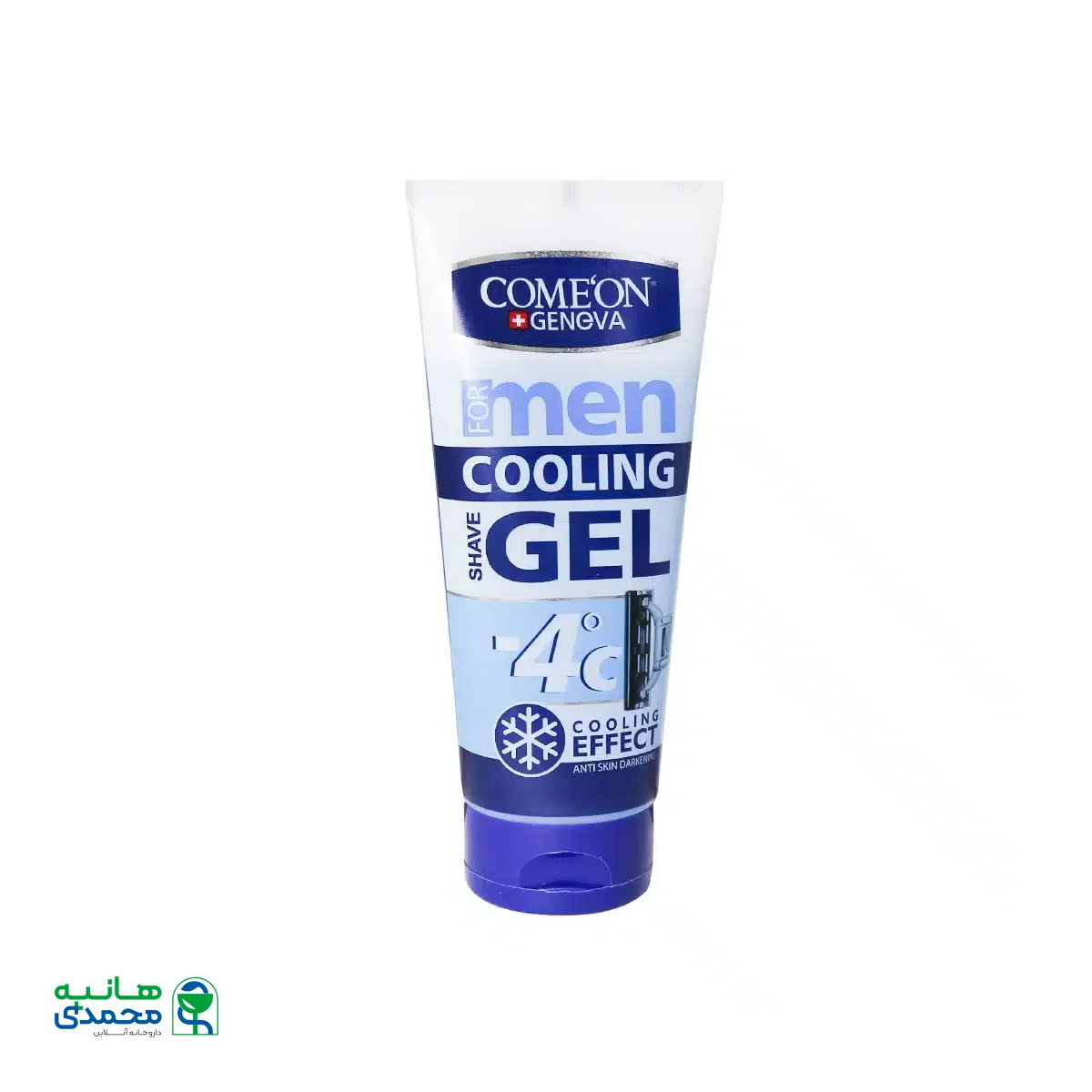 ژل اصلاح خنک کننده کامان 175 میلی لیتر