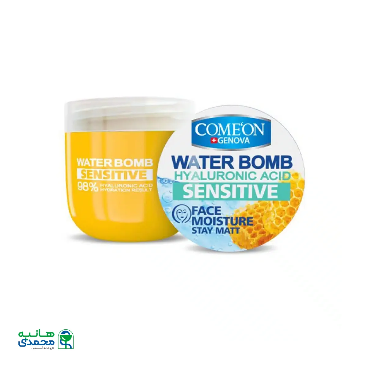 واتر بمب حاوی عسل و هیالورونیک اسید کامان 200 میلی لیتر