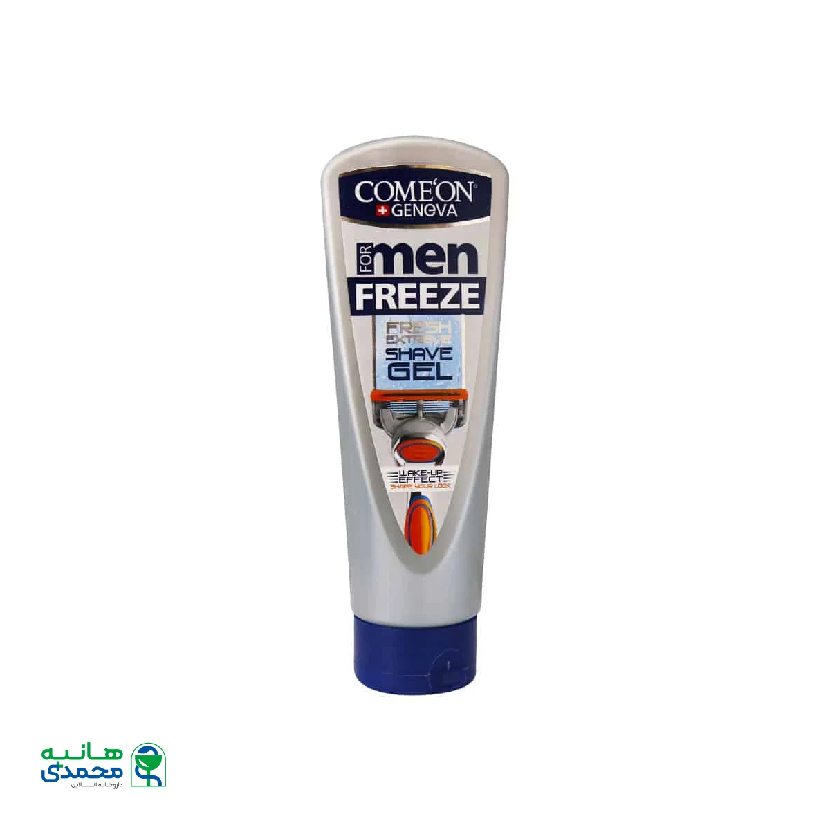 ژل اصلاح ریش مردانه کامان مناسب پوست خشک و حساس