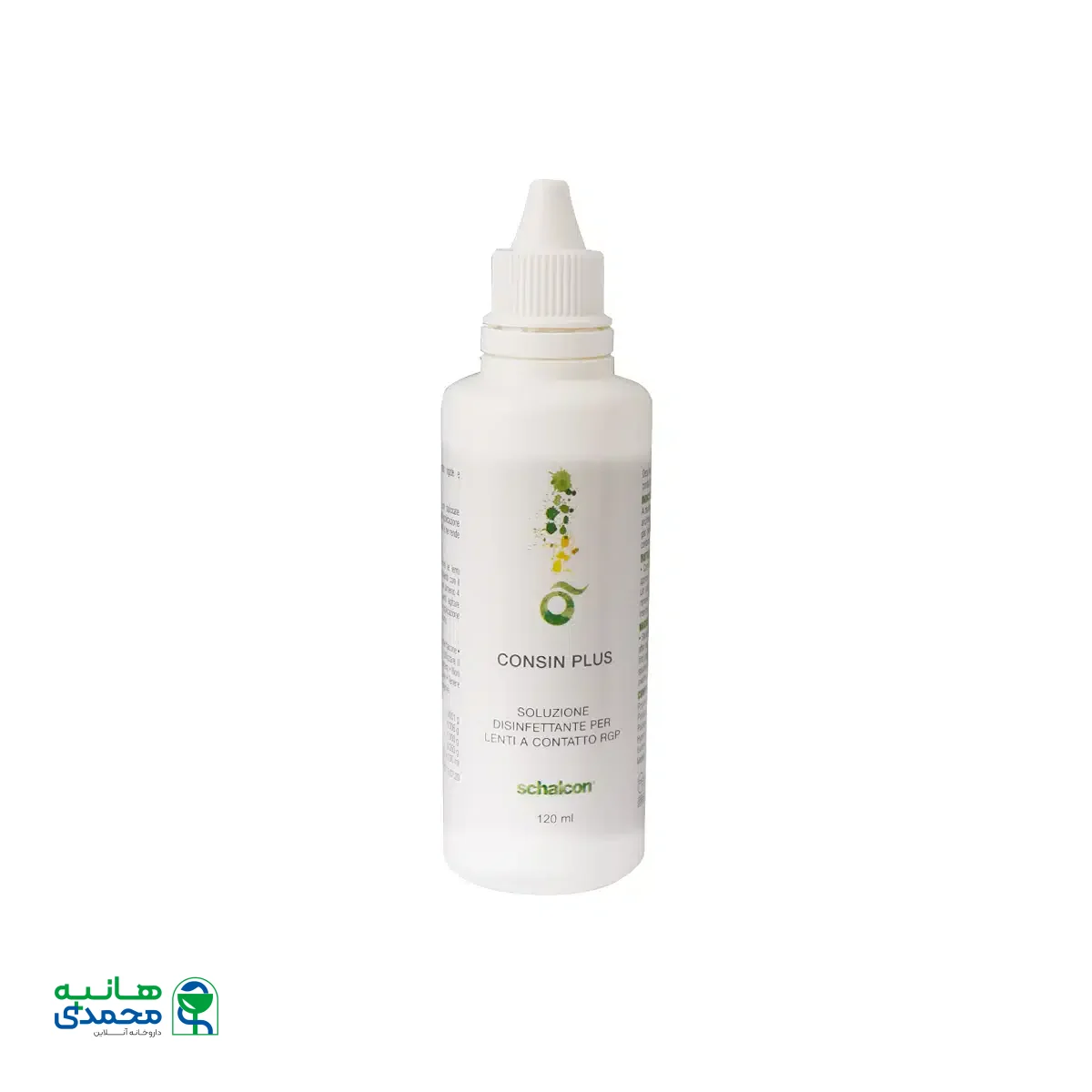 محلول استریل لنز تماسی سخت کانزین پلاس 120 میلی لیتر