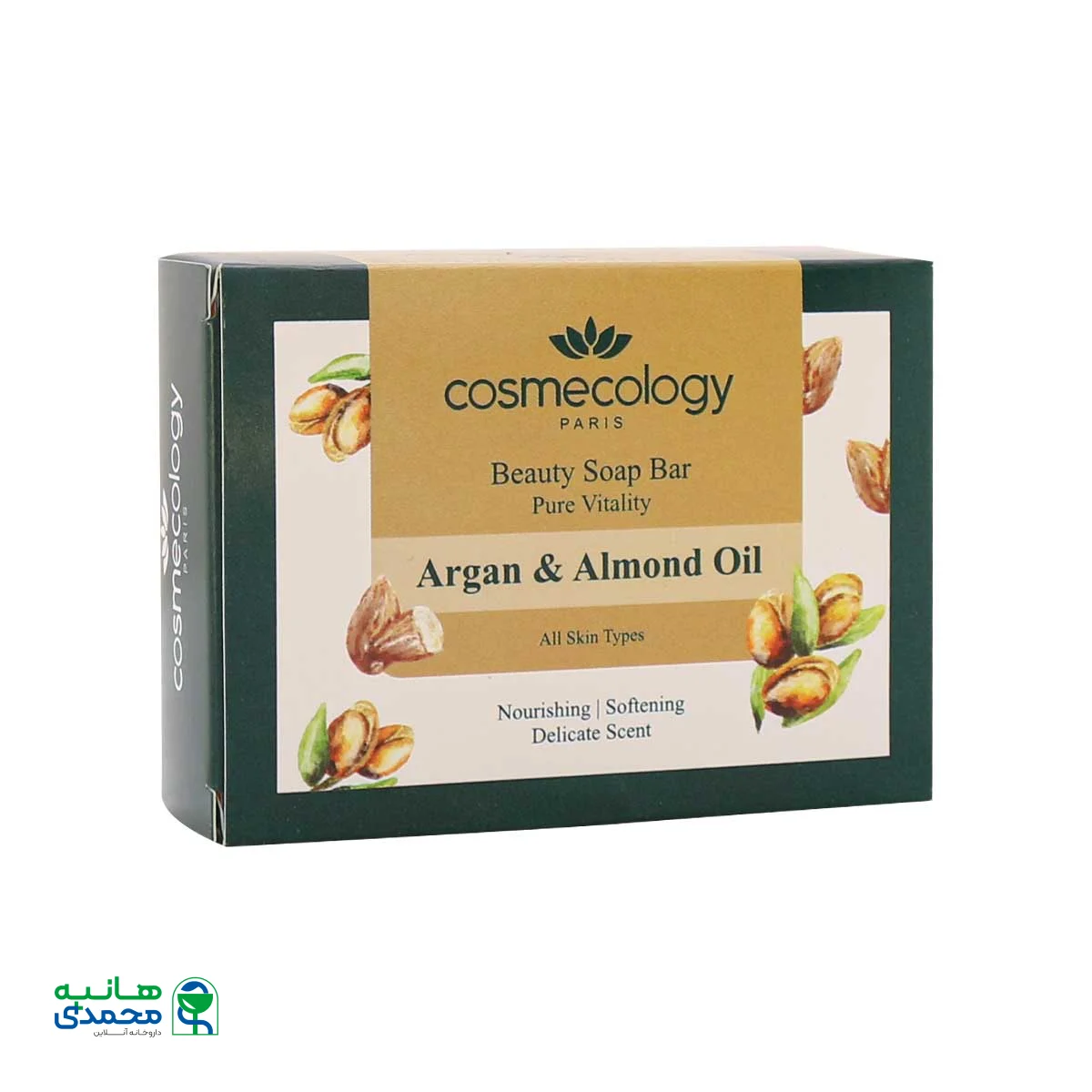 صابون روغن بادام و آرگان کاسمکولوژی