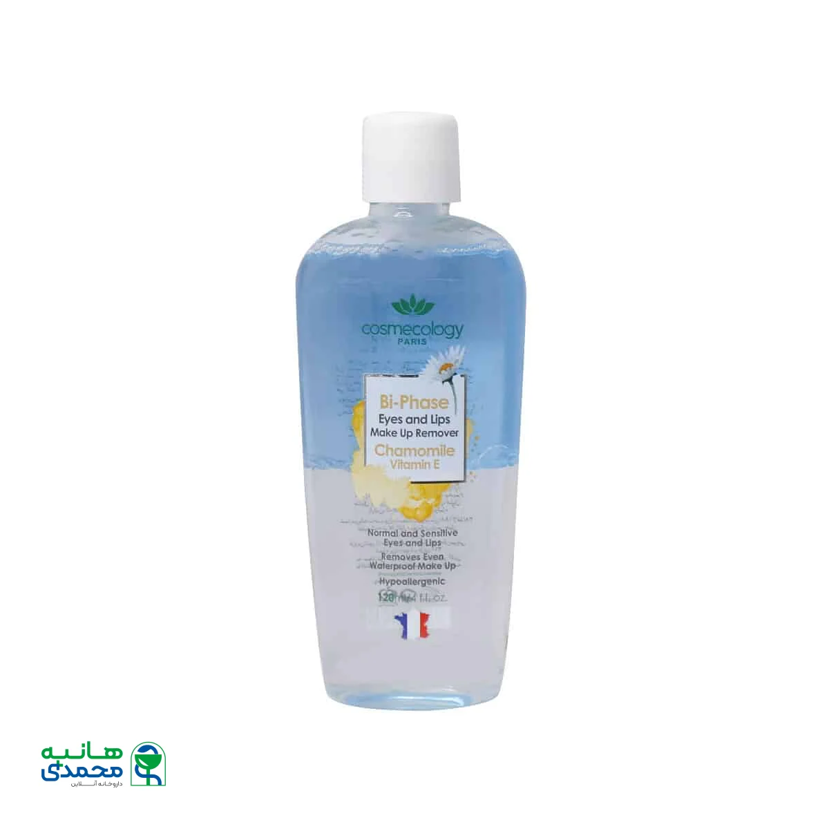 محلول پاک کننده دو فاز آرایش چشم و لب کاسمکولوژی