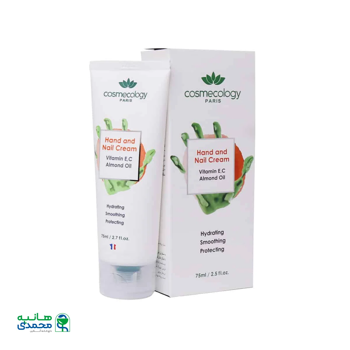 کرم مرطوب کننده دست و ناخن کاسموکولوژی