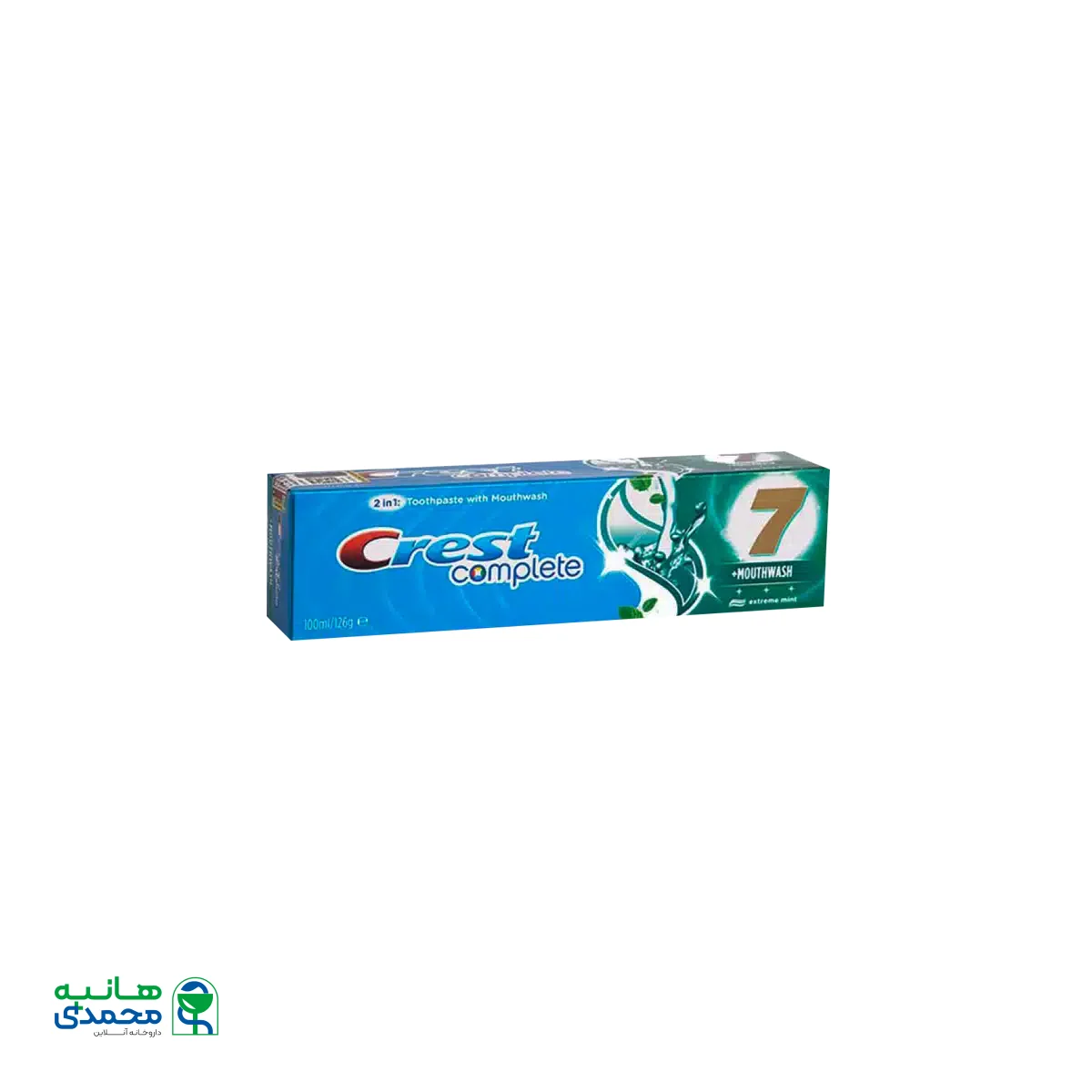 خمیر دندان هفت منظوره حاوی دهانشویه کرست ۱۰۰ میلی لیتر