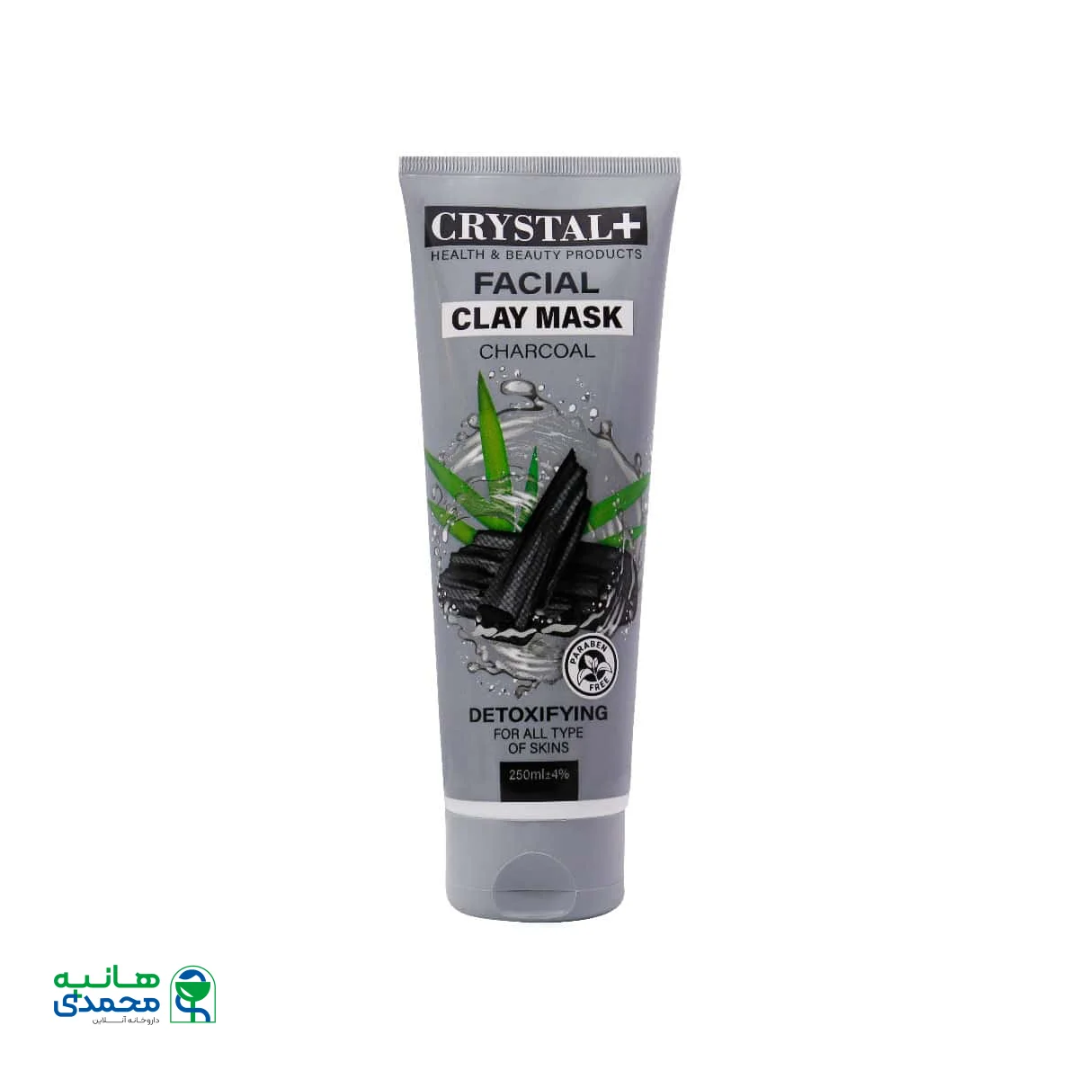 ماسک صورت پاک کننده کریستال حاوی کربن فعال