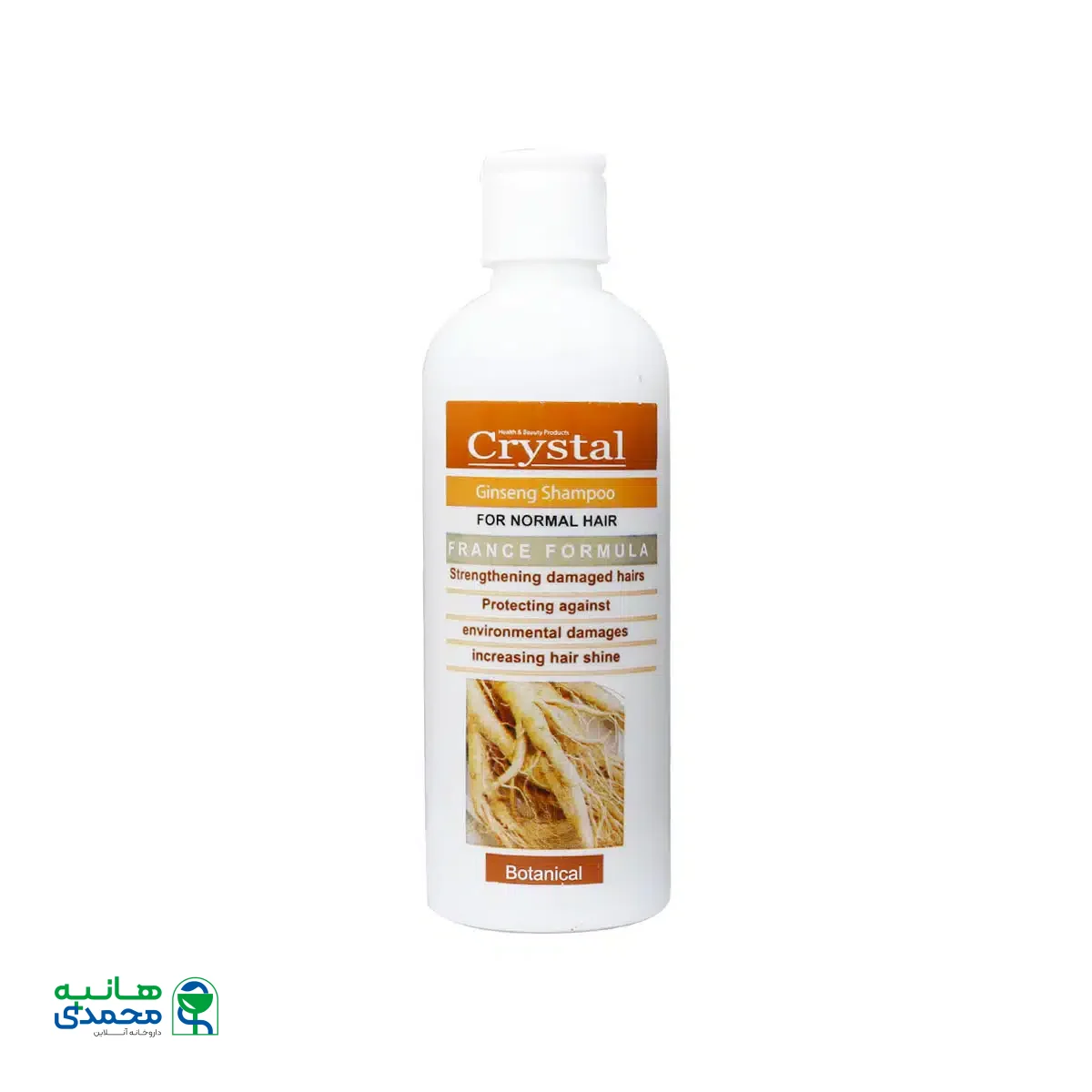 شامپو جینسینگ کریستال مناسب موهای معمولی 400 میلی لیتر
