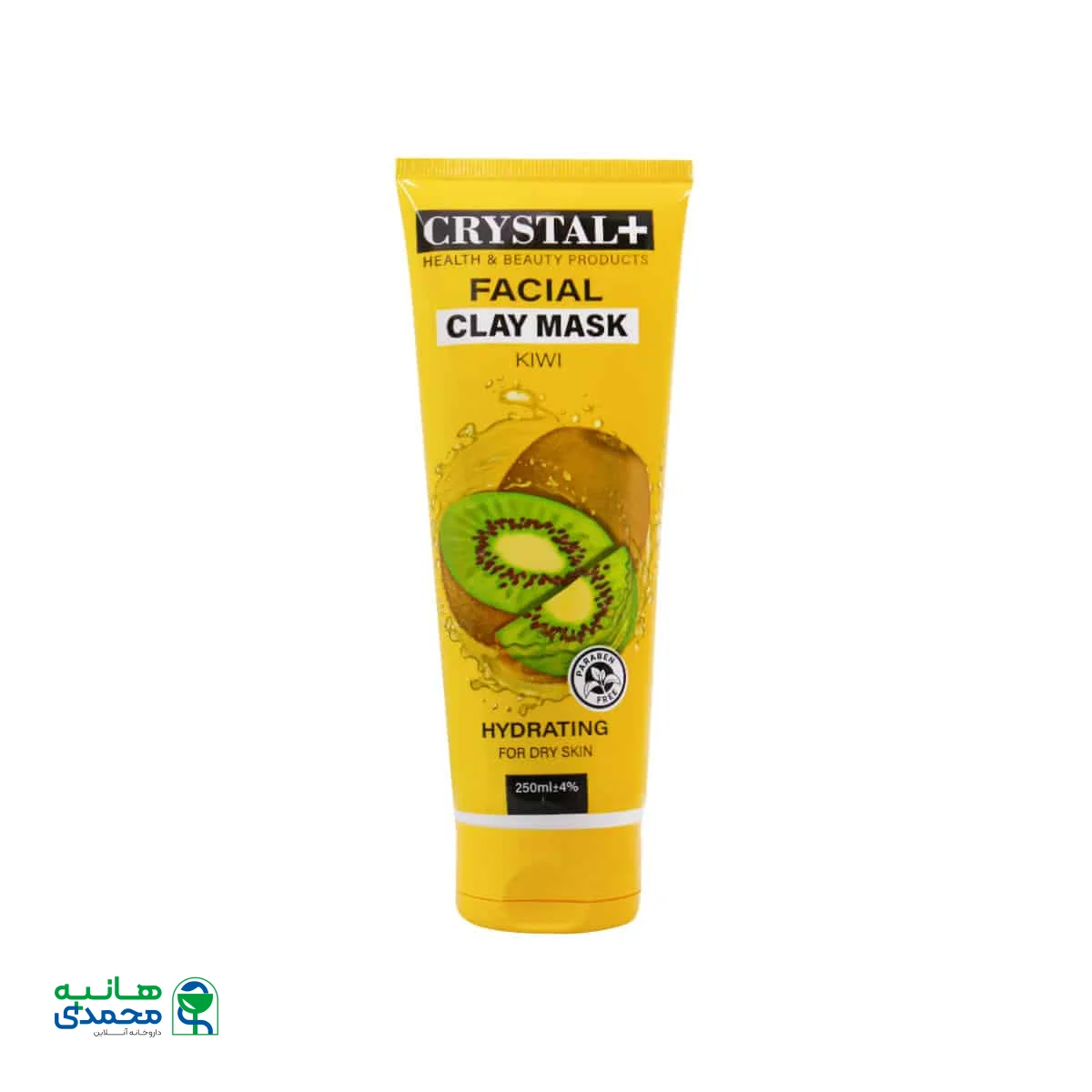 ماسک صورت آبرسان پوست خشک کریستال حاوی عصاره کیوی