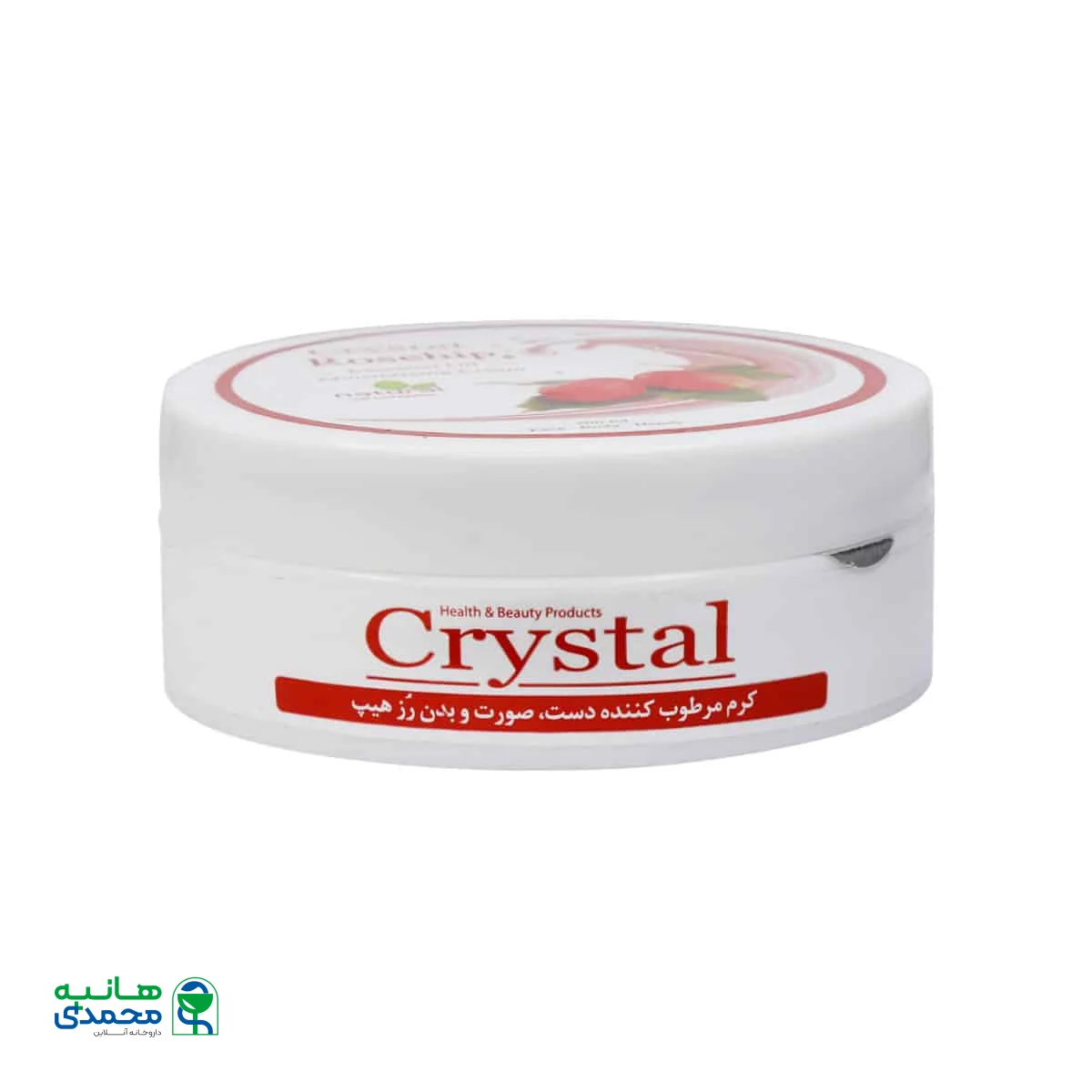 کرم مرطوب کننده دست و صورت رزهیپ کریستال