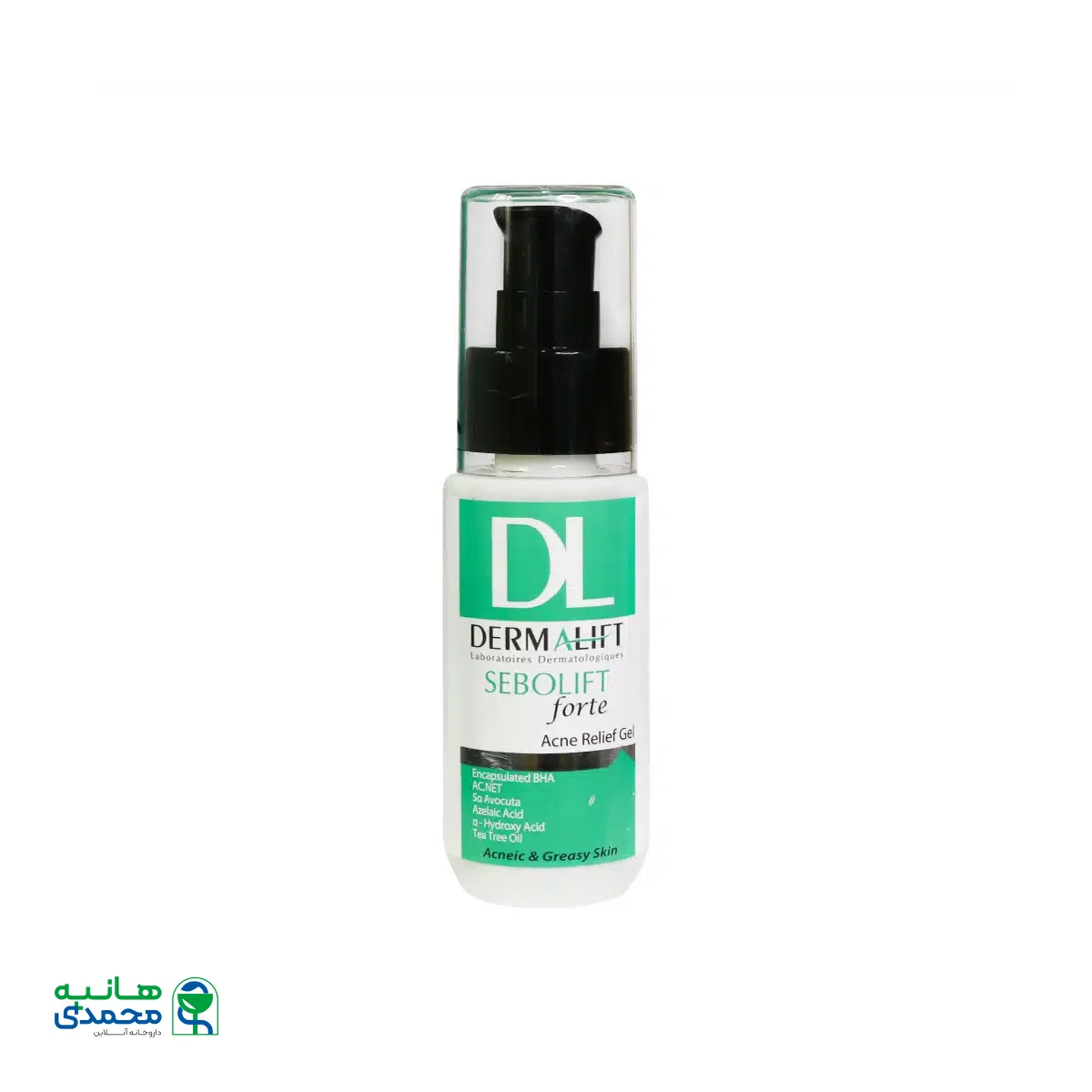 ژل پوست چرب سبولیفت فورت درمالیفت 50 میلی لیتر