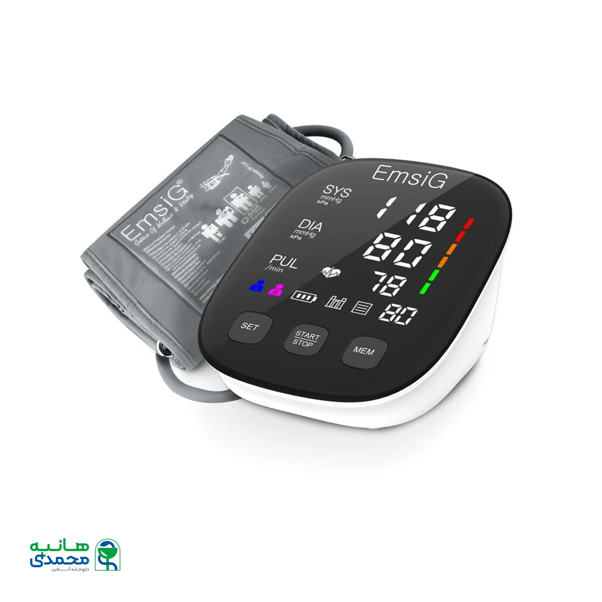 فشارسنج بازویی دیجیتالی امسیگ مدل BO18