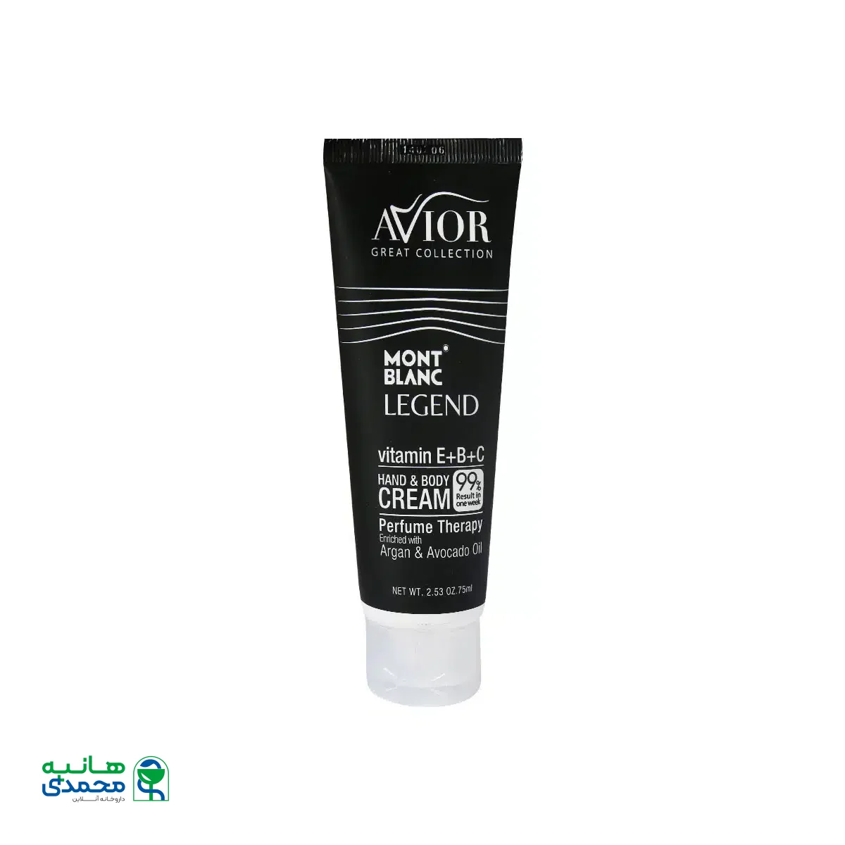 کرم مرطوب کننده دست و بدن اویور مدل Mont Blanc Legend حجم 75 میلی لیتر