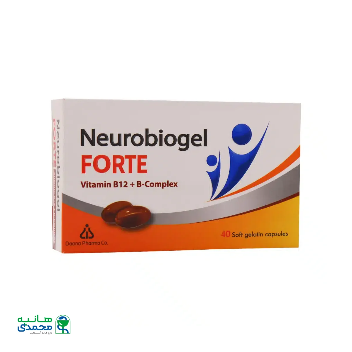 سافت ژل نوروبیوژل فورت دانا 40 عدد