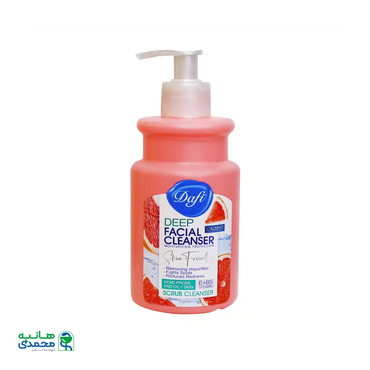 ژل شستشوی صورت پوست چرب و دارای جوش دافی 343 میلی لیتر