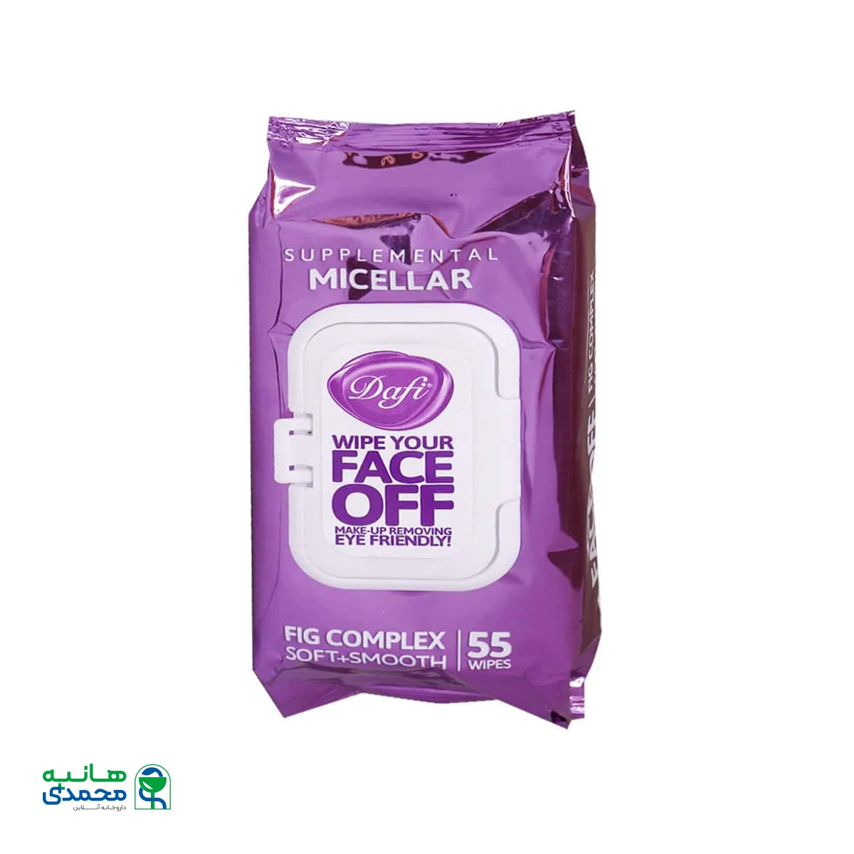 دستمال مرطوب پاک کننده آرایش میسلار دافی