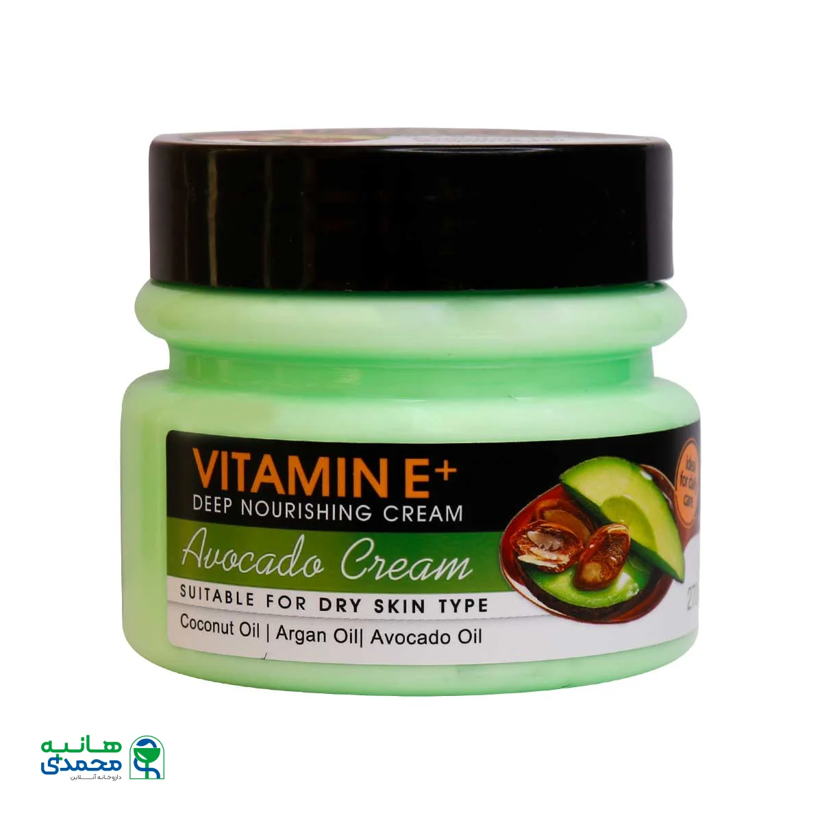 کرم کاسه ای نرم کننده ویتامین E و آووکادو دافی