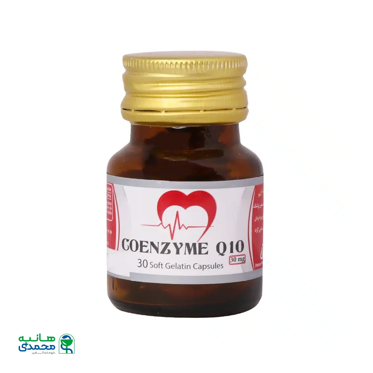 کپسول ژلاتینی کوآنزیم کیوتن 30 میلی گرم دانا 30 عدد