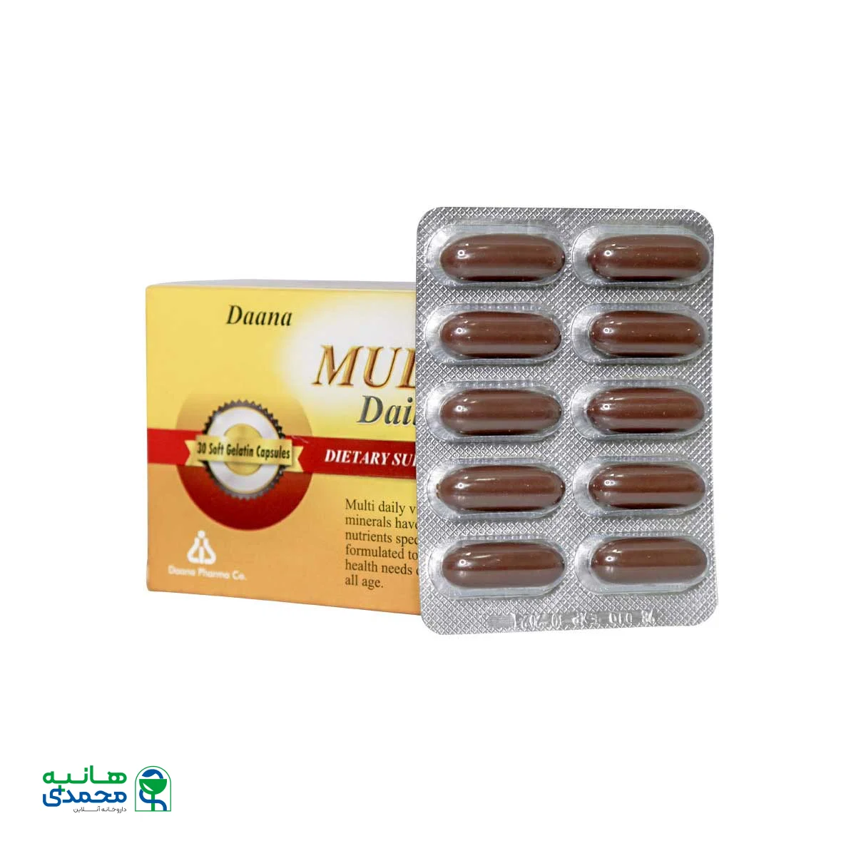 کپسول مولتی دیلی دانا
