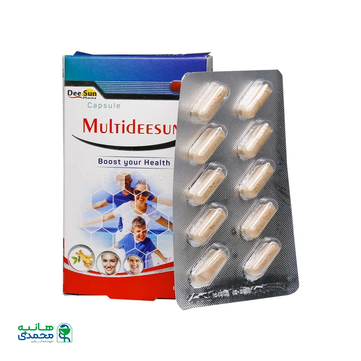 کپسول مولتی دیسان دی سان فارما