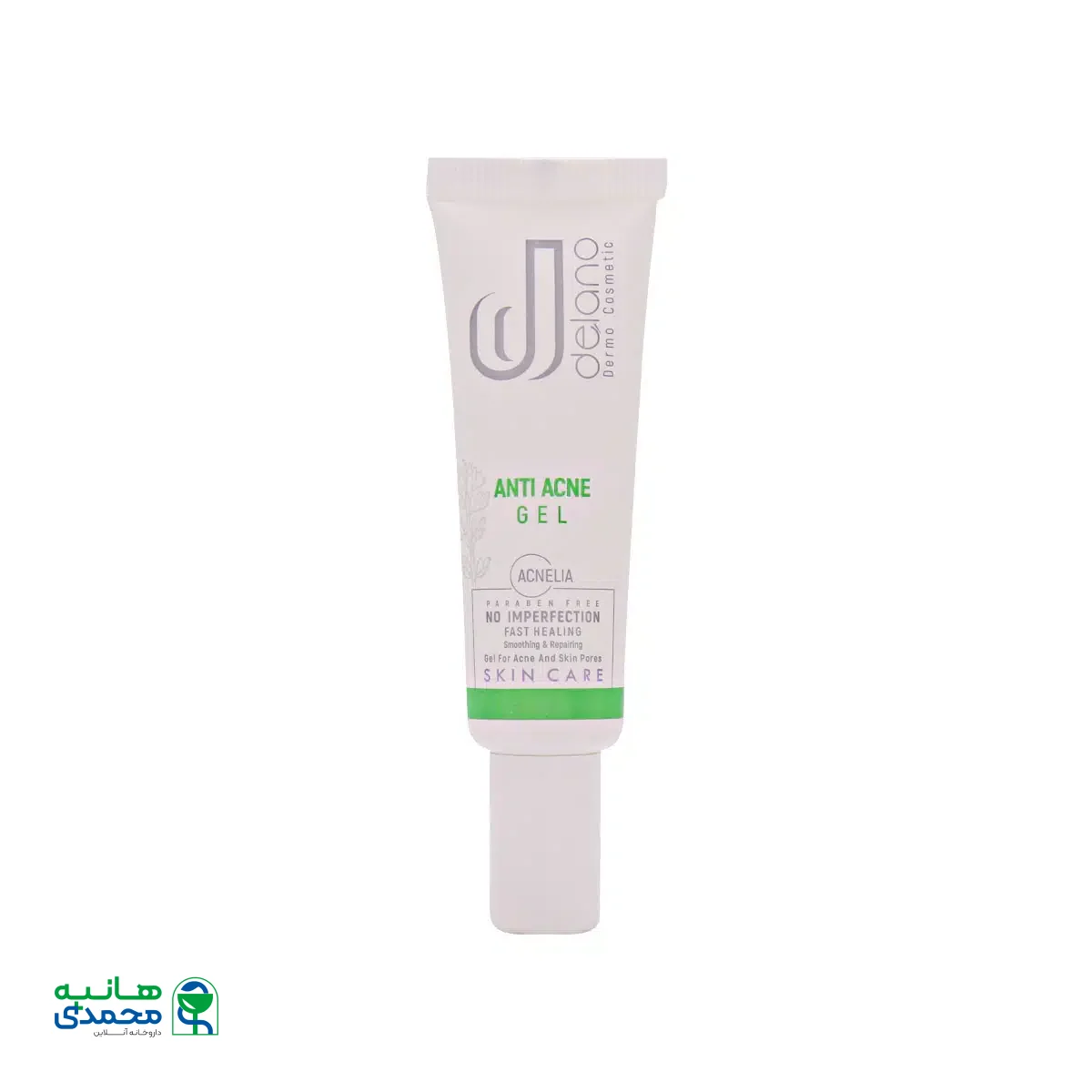ژل ضد جوش دلانو مناسب پوست چرب و مستعد آکنه 30 میلی لیتر