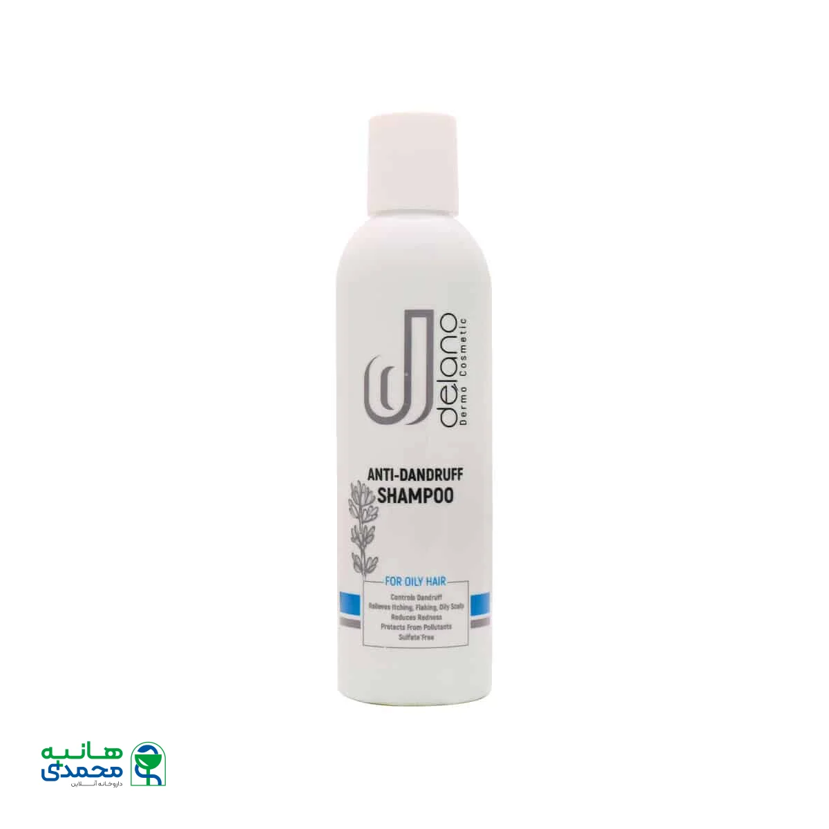 شامپو ضد شوره موی چرب دلانو