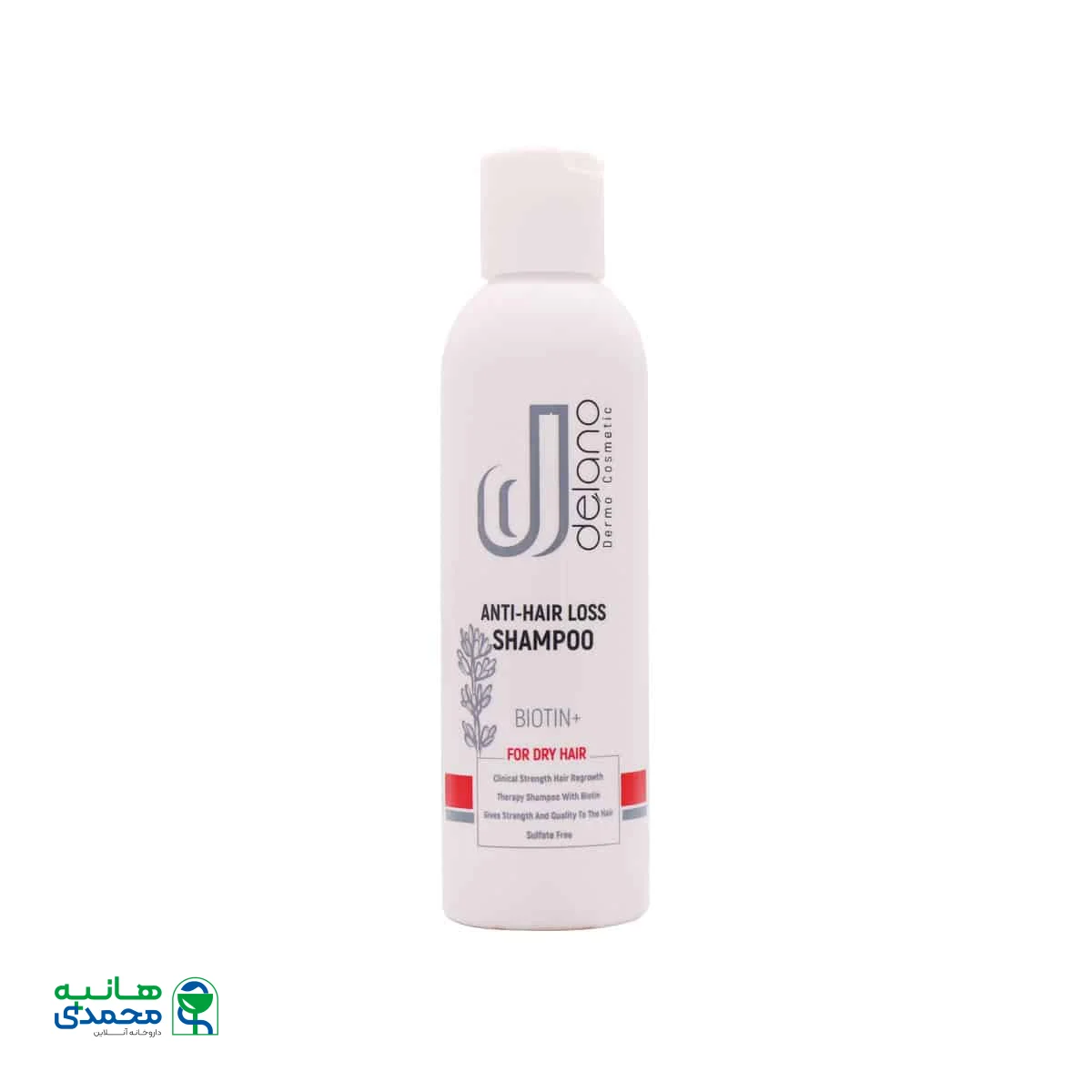 شامپو ضد ریزش موی خشک دلانو