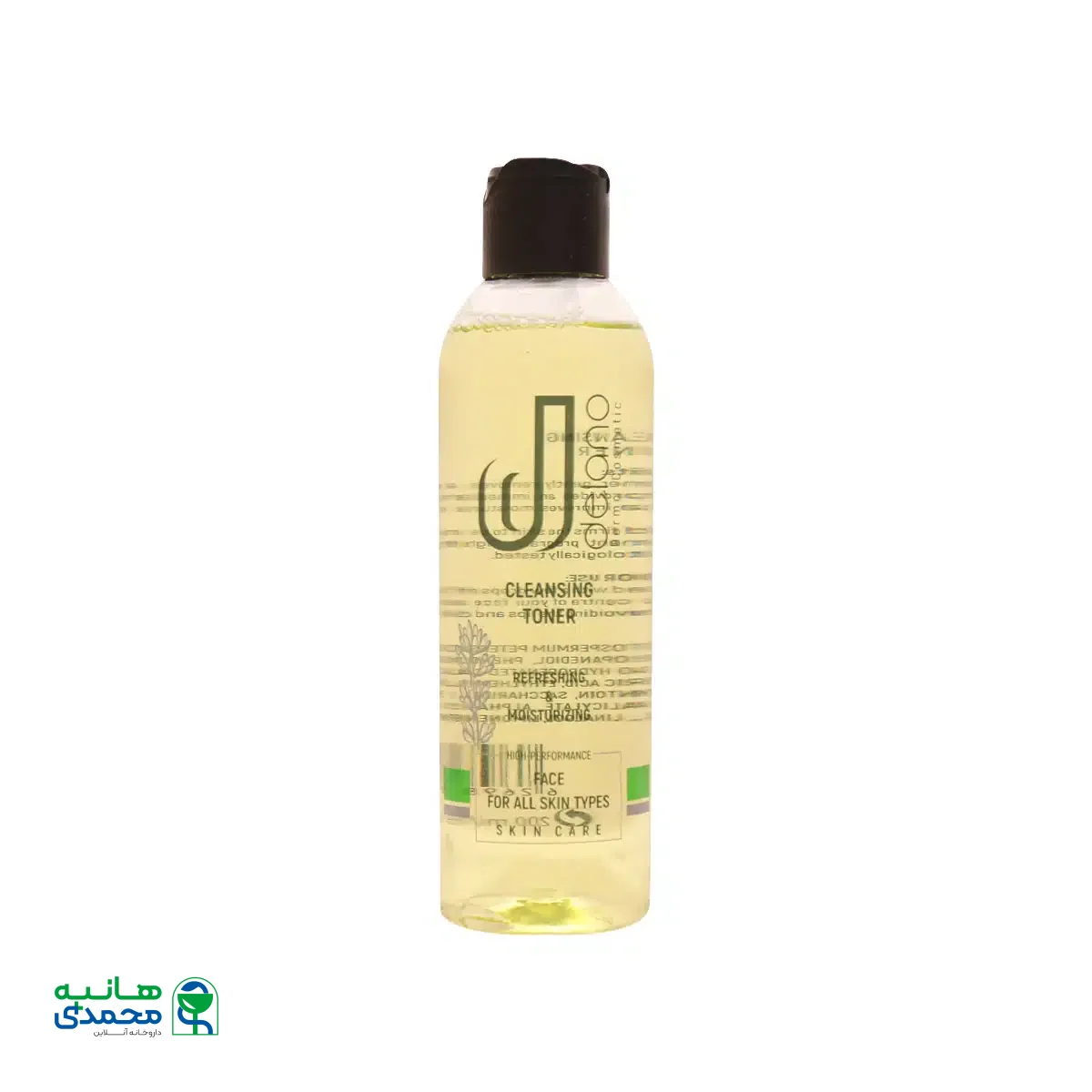 تونر پاک کننده صورت دلانو مناسب انواع پوست 200 میلی لیتر